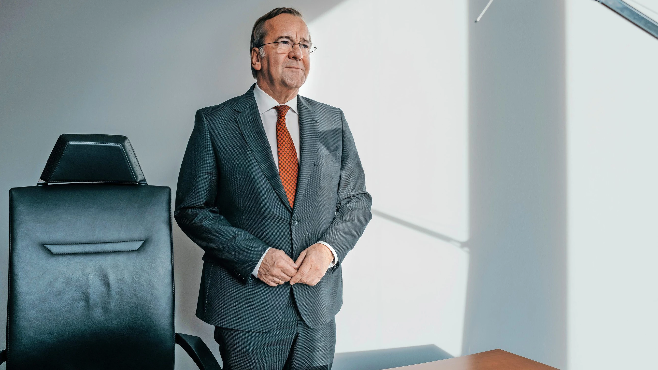 (+) Boris Pistorius im Gespräch: „Putin macht kein Geheimnis aus seinen imperialen Phantasien“