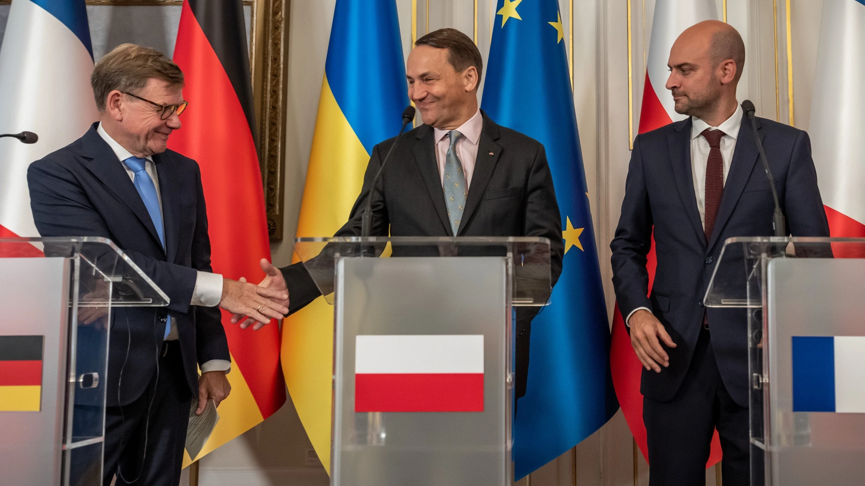 Außenminister an Putin: Wir haben einen langen Atem Außenminister an Putin: Wir haben einen langen Atem