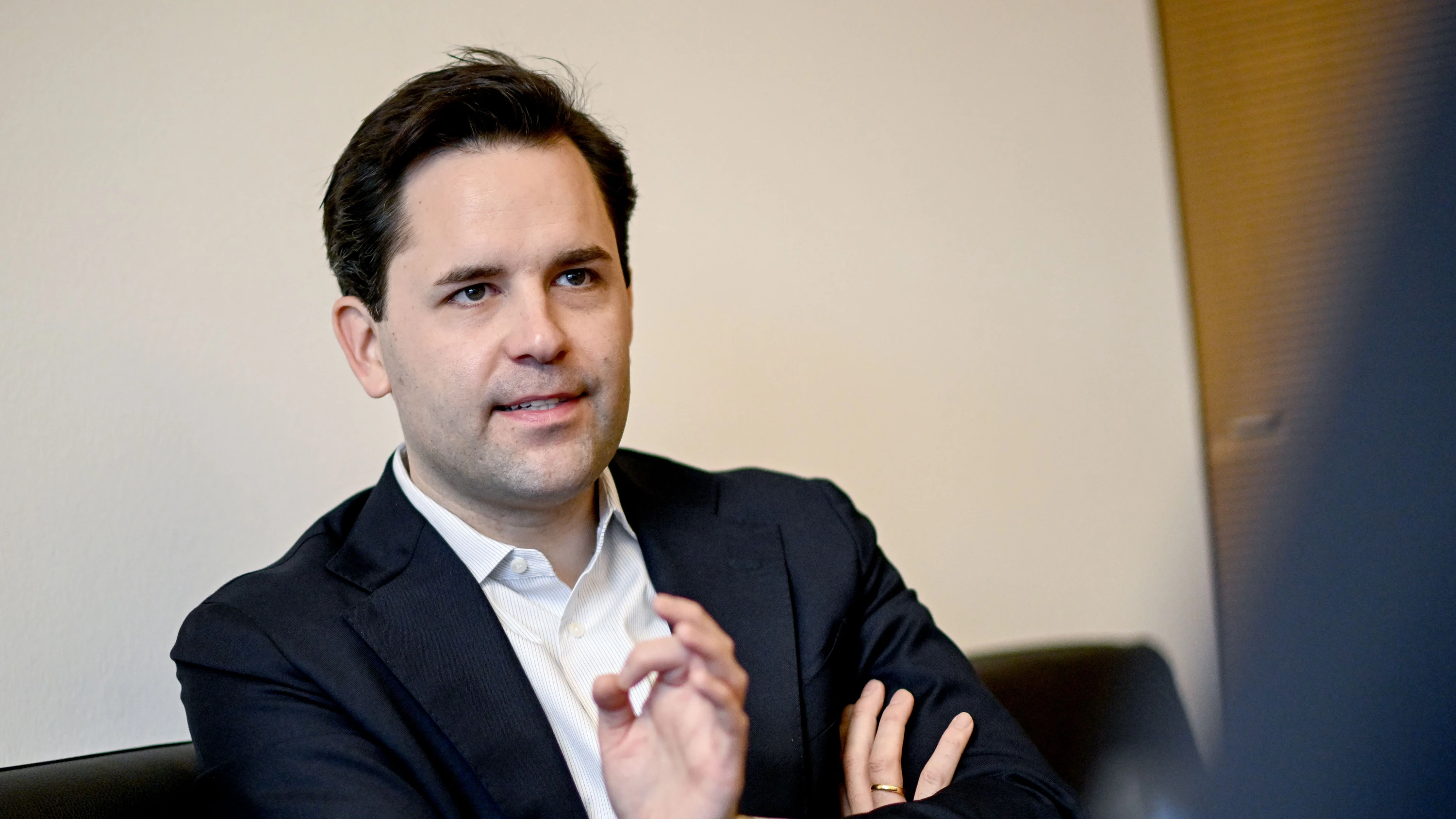 Johannes Winkel, Bundesvorsitzender der Jungen Union (JU) steht den Vorschlägen der Rentenreform positiv gegenüber. - dpa