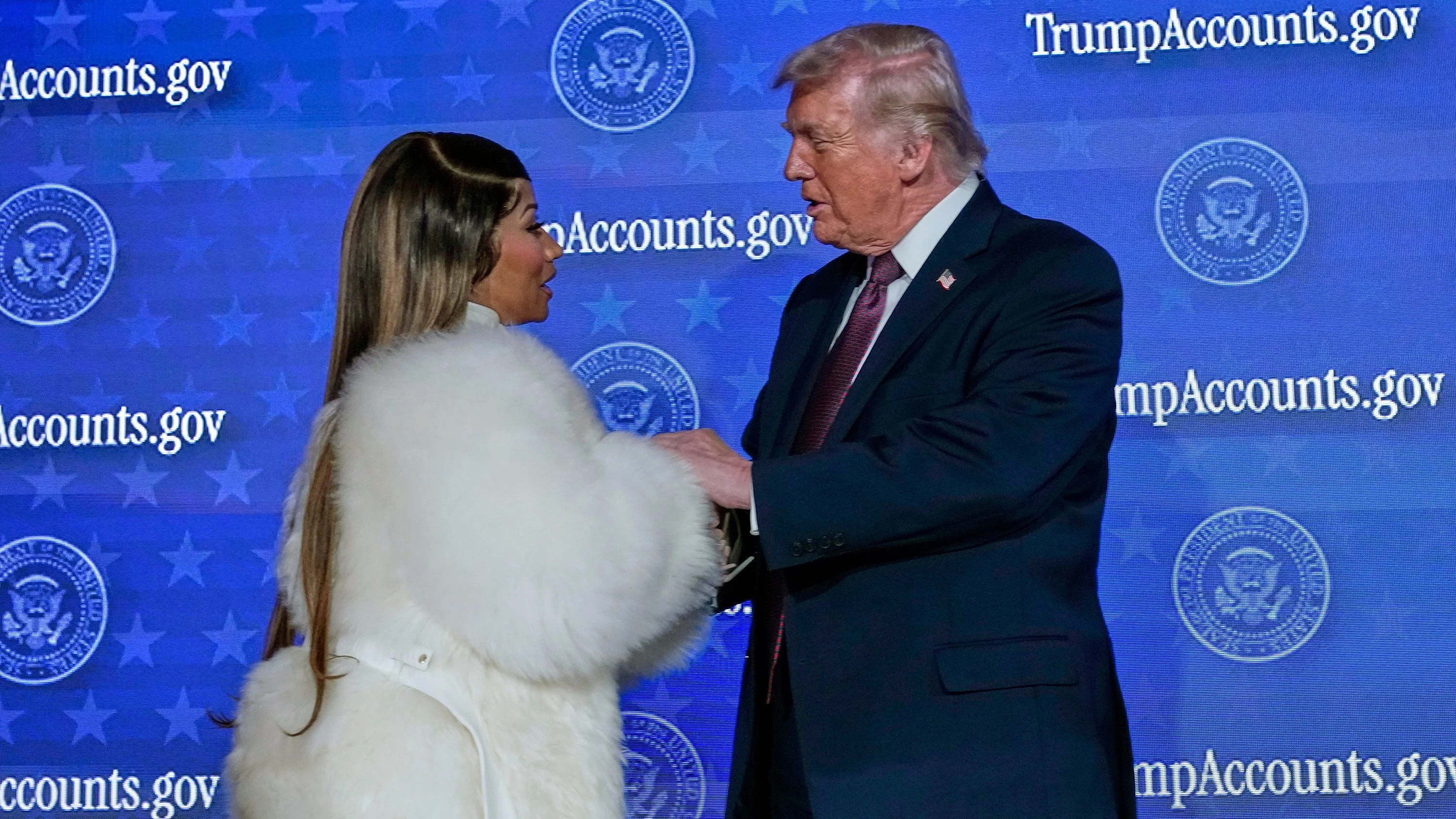 Pitch-Wettbewerb: Rapperin Nicki Minaj bewertet für Donald Trump Unternehmen