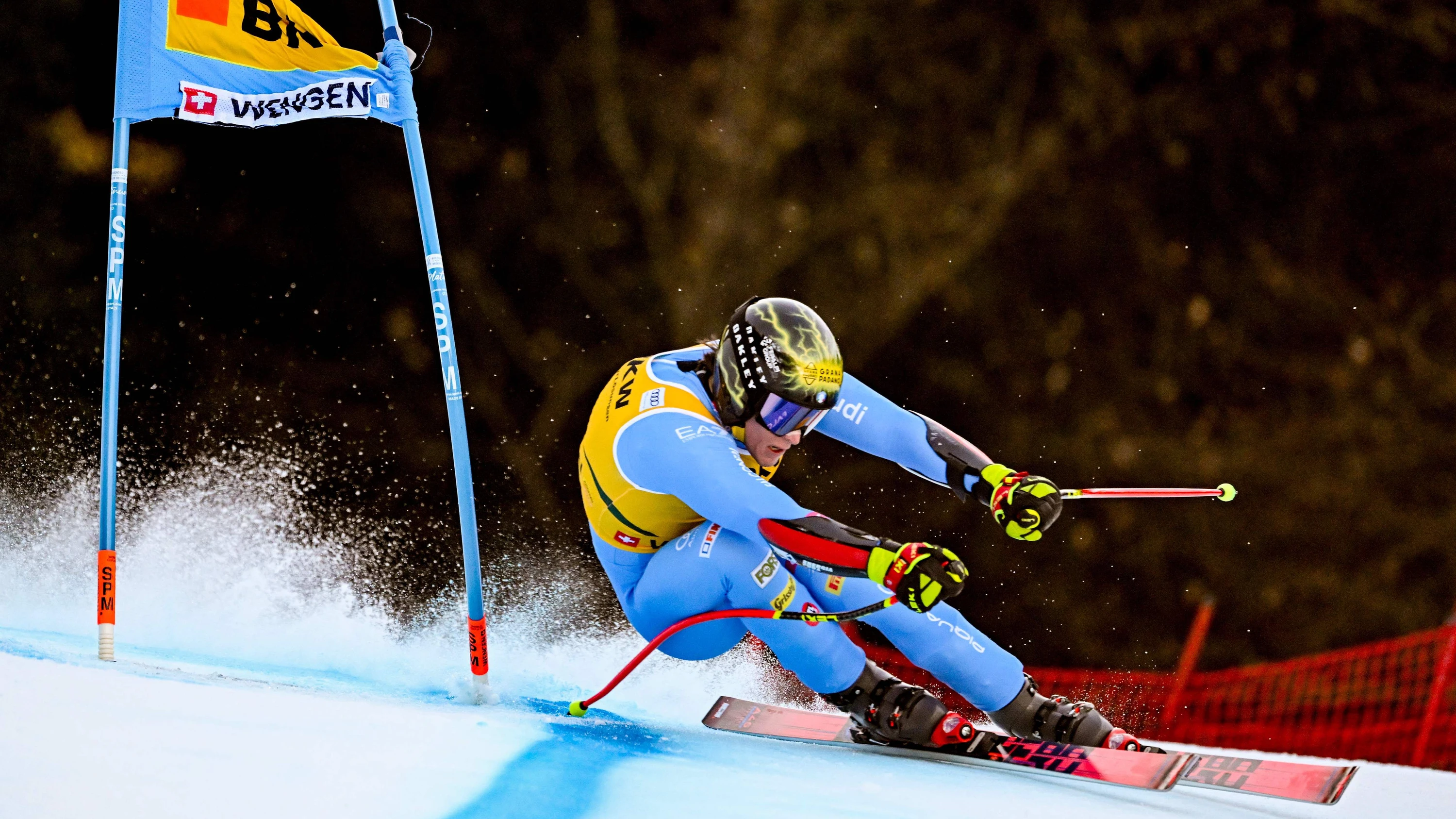 Super-G in Wengen: Italiener Franzoni düpiert Ski-Asse überraschend