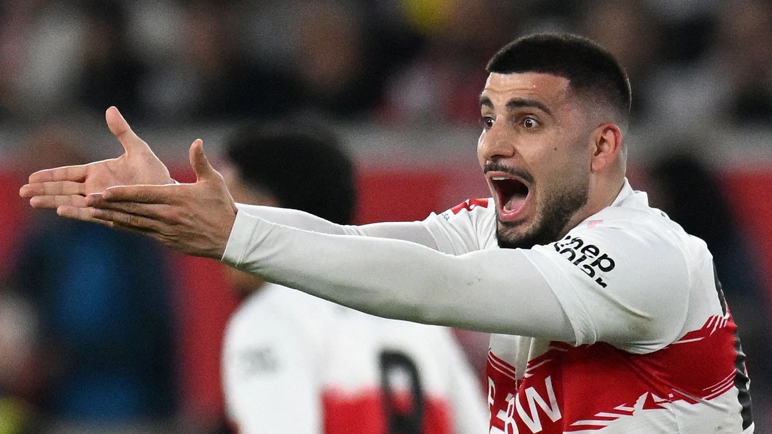 Deniz Undav verlor mit dem VfB Stuttgart mit 0:2 gegen Borussia Dortmund. - AFP