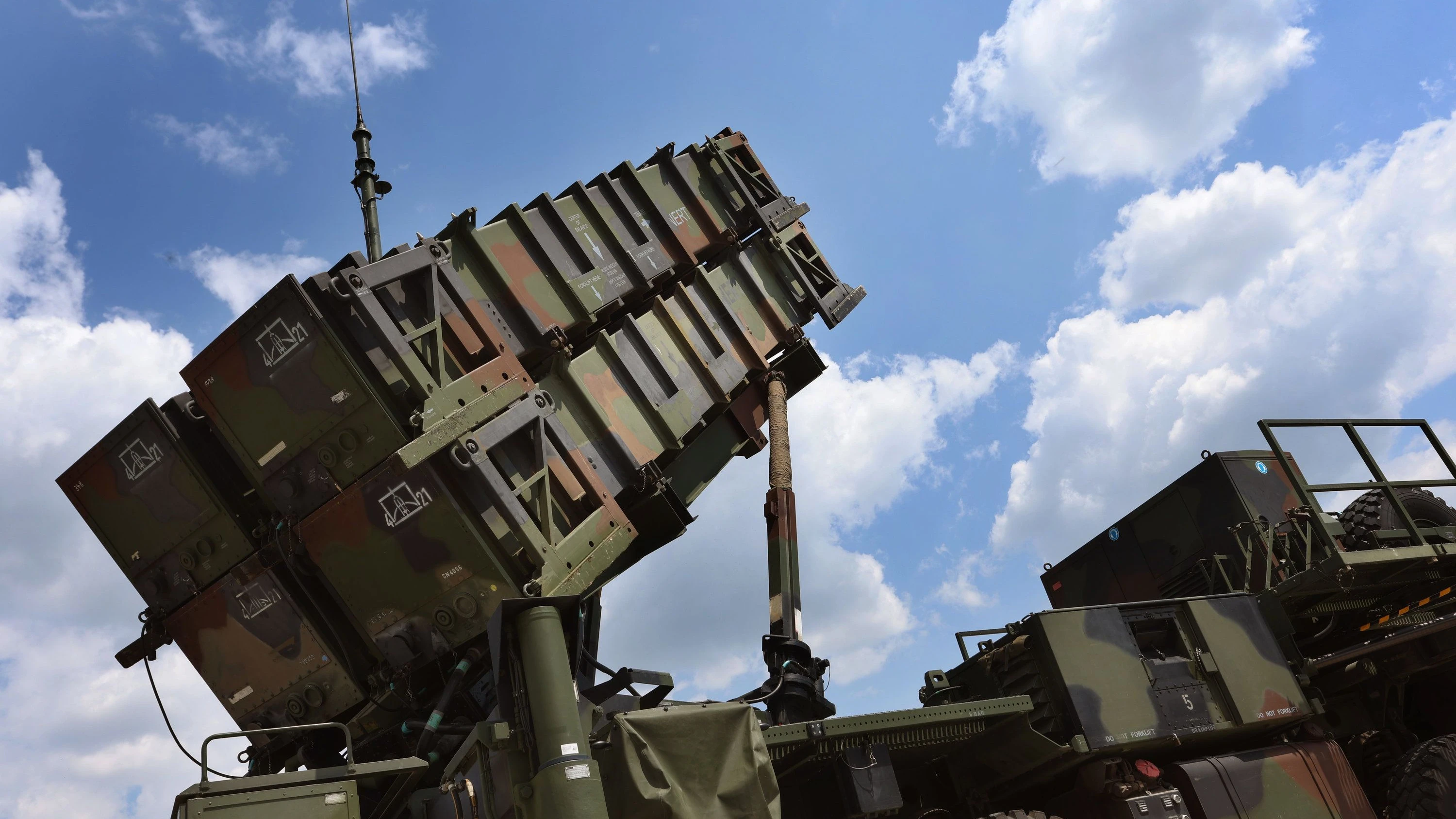 Ein „Patriot“-Startgerät der Bundeswehr - dpa