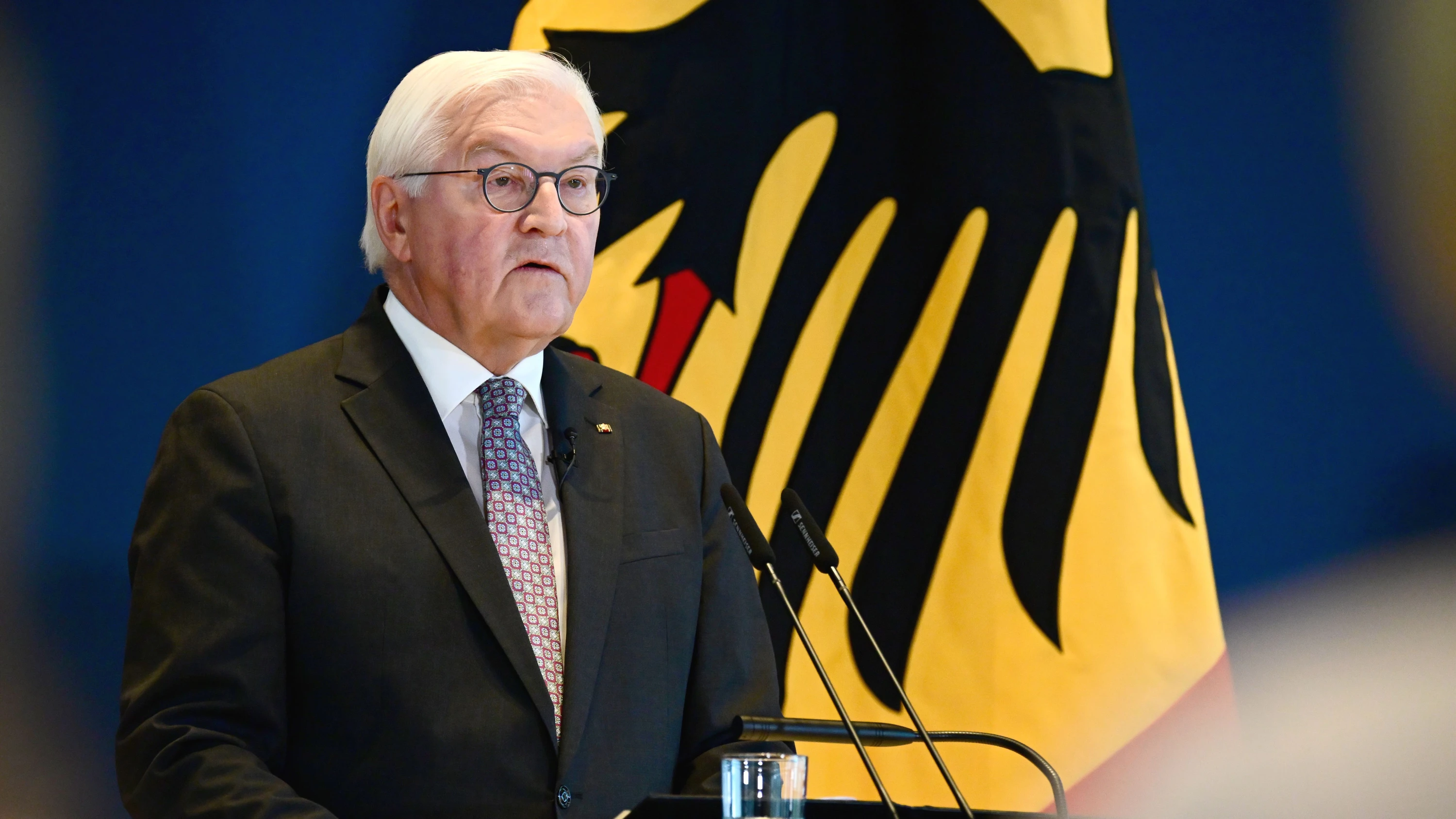 Bundespräsident Frank-Walter Steinmeier im Juli in Berlin - dpa