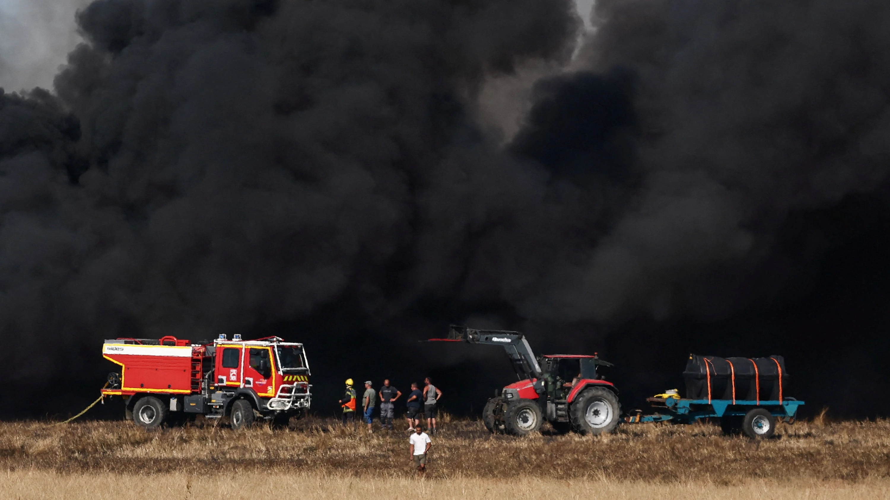 Landwirte gegen Feuer: Helfer helfen Helfern