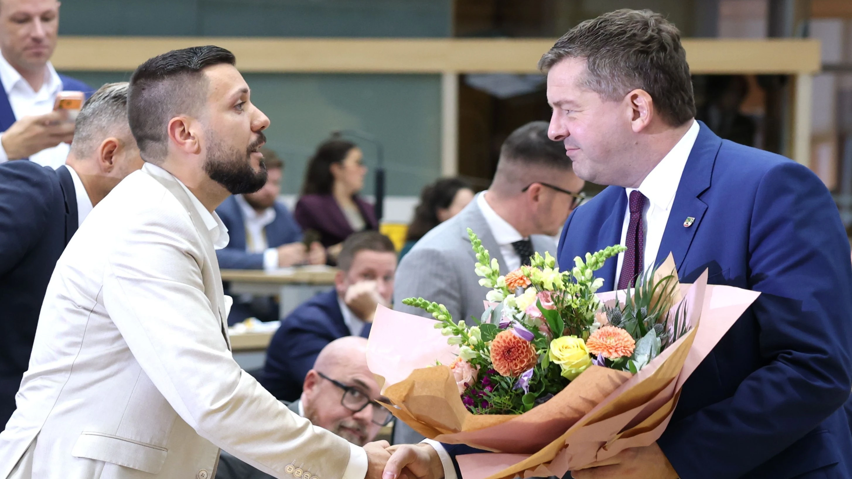 Deutschland liveblog: Rausch: Bin mit Stimmen der CDU ins Amt gekommen