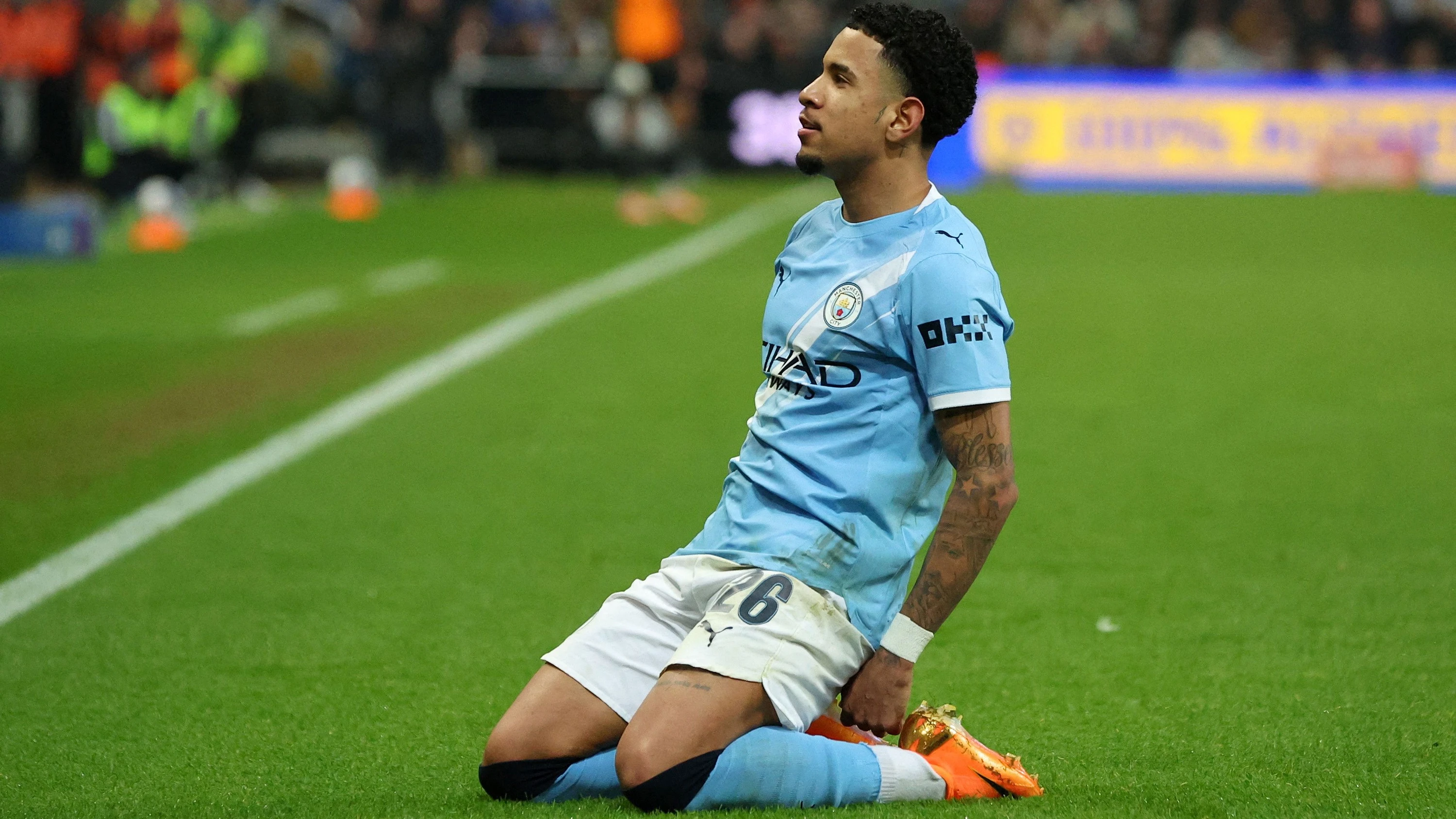 Neuer Klub: Savinho wechselt das ManCity-Trikot gegen das der Spurs. - Reuters