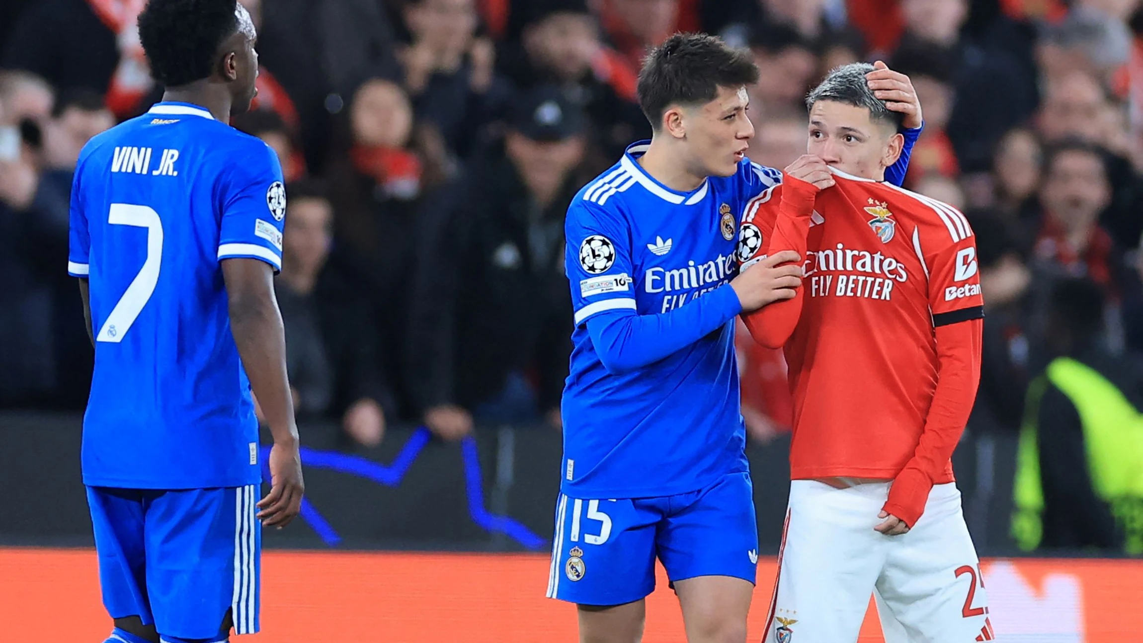 Nach Rassismus-Vorfall: UEFA sperrt Prestianni für Rückspiel