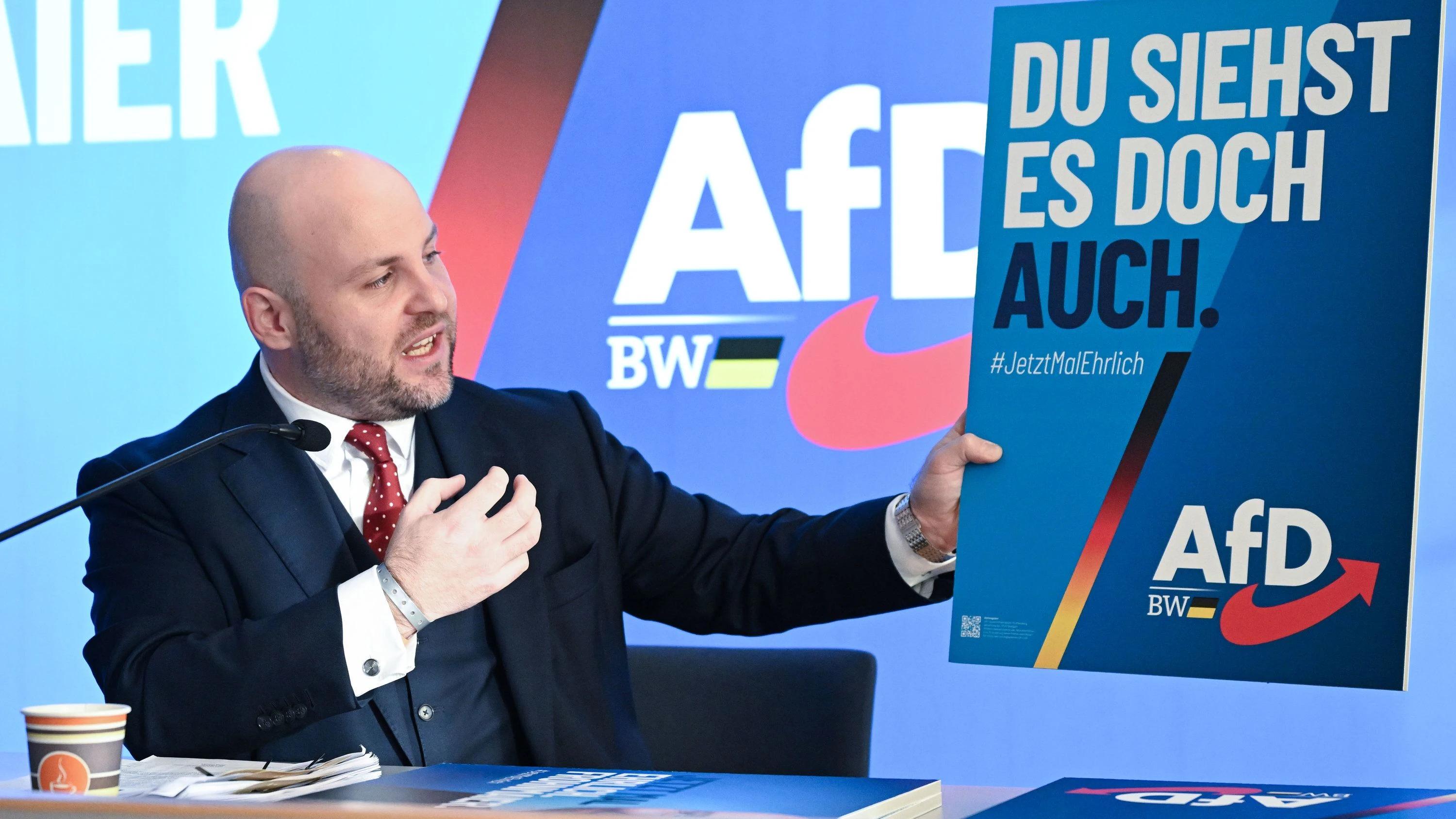 Landtagswahl im März: Die AfD in Baden-Württemberg glaubt an Platz eins