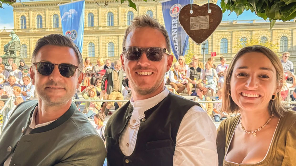 Mit Brilli auf der Wiesn: Was wollte Nagelsmann uns damit sagen?