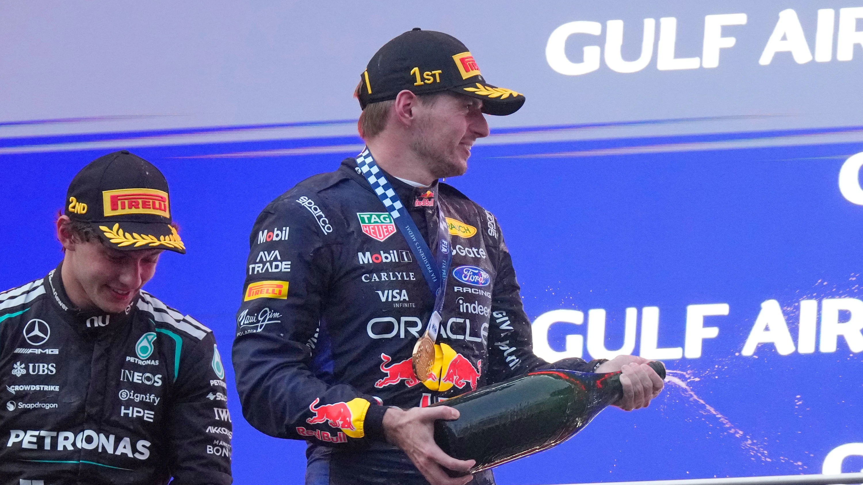 Formel-1-Regenchaos: Verstappen gewinnt nach fast zehn Monaten wieder Formel-1-Regenchaos: Verstappen gewinnt nach fast zehn Monaten wieder