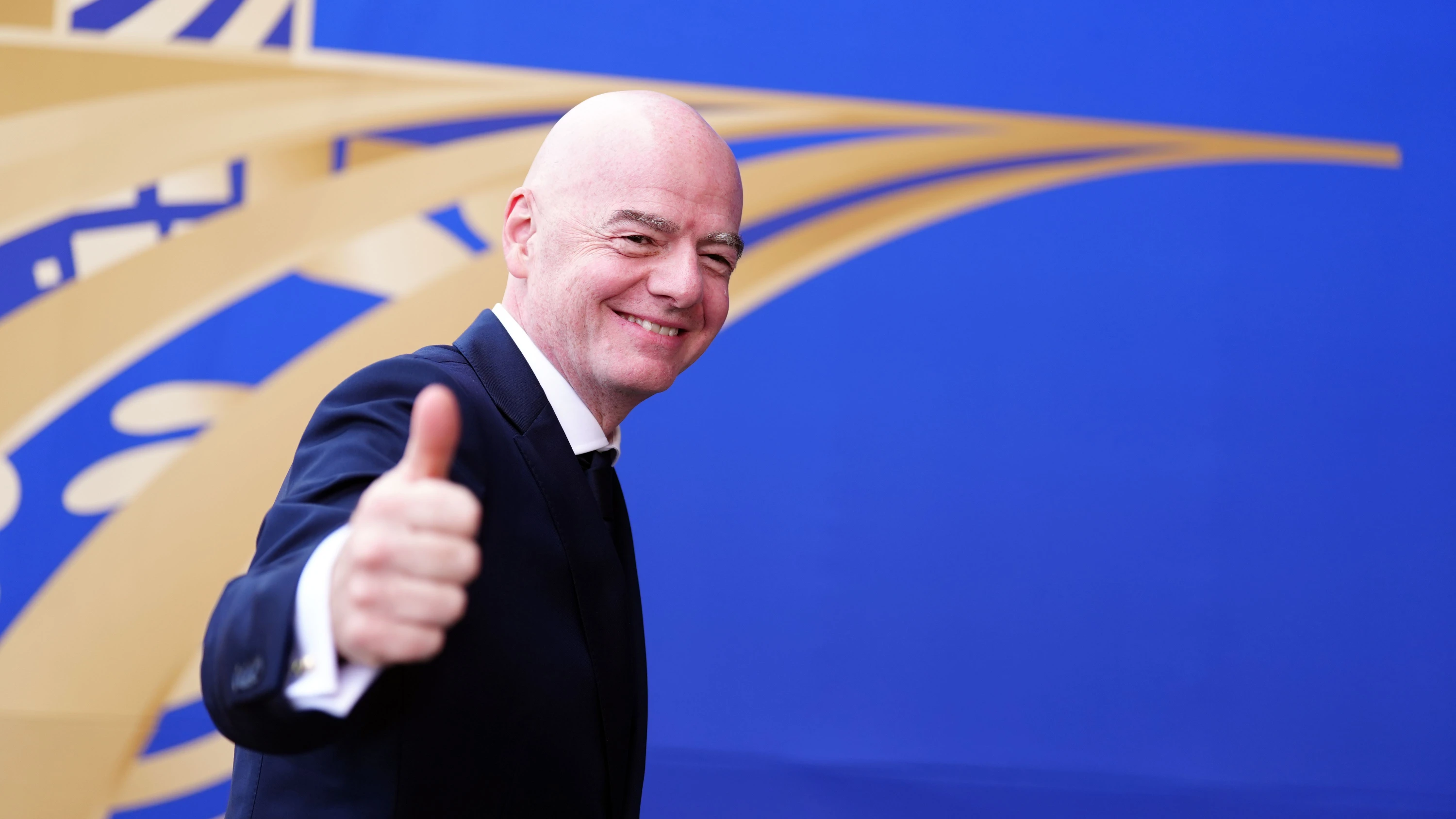 Eine herausragende, nein, die herausragendste Fußball-WM: Findet zumindest Gianni Infantino. - dpa
