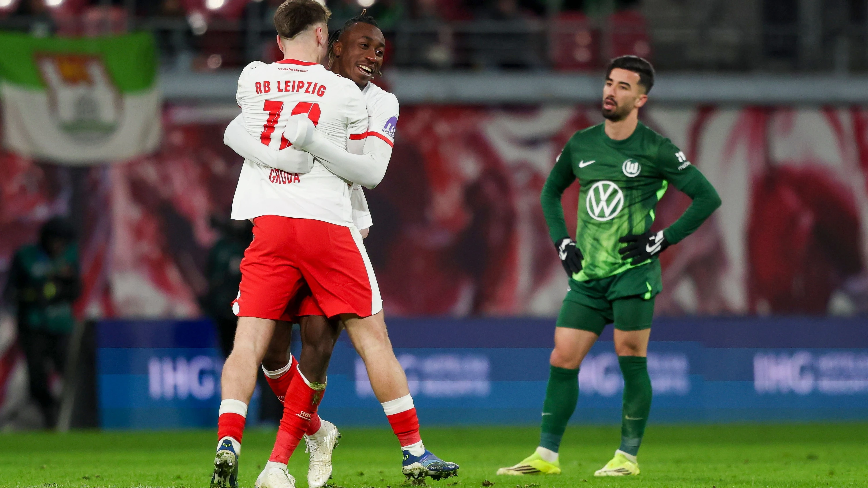 Bundesliga-Remis: Neuzugang Gruda rettet Leipzig in Wolfsburg einen Punkt