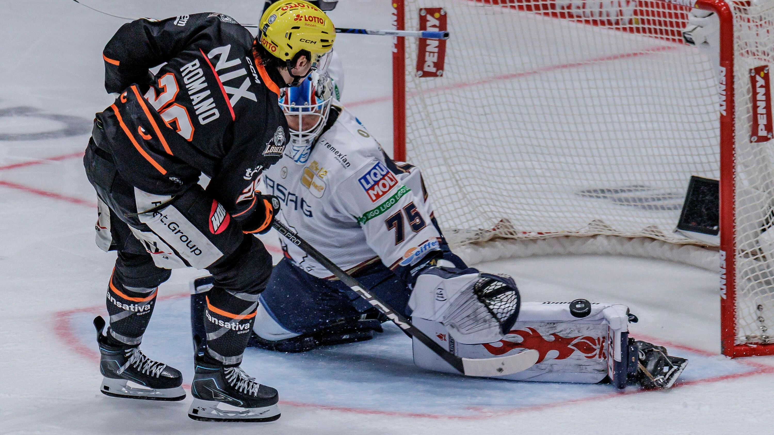 Eishockey-Team in DEL: Keine Punkte, aber keine Panik bei den Löwen Frankfurt