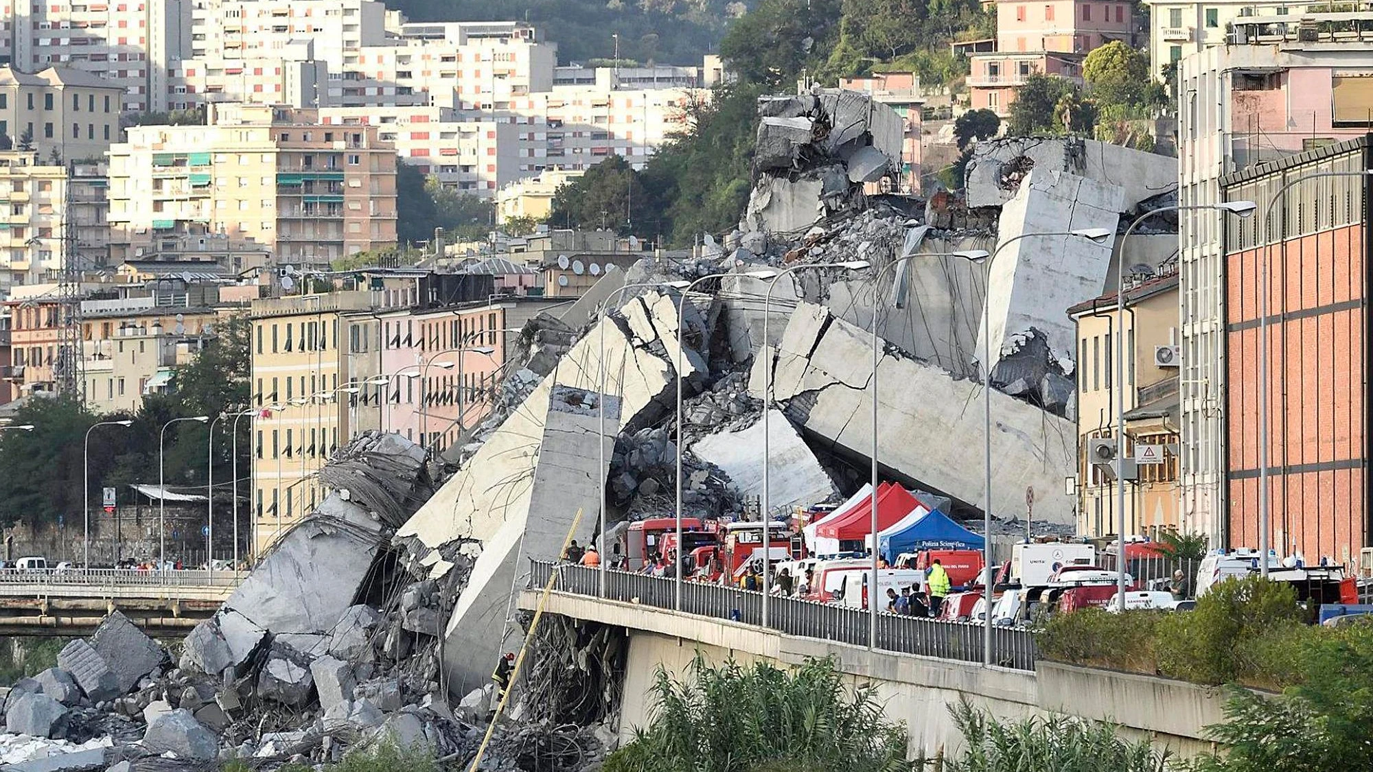 Brückeneinsturz in Genua: Zwölf Jahre Haft für früheren Chef des Autobahnbetreibers