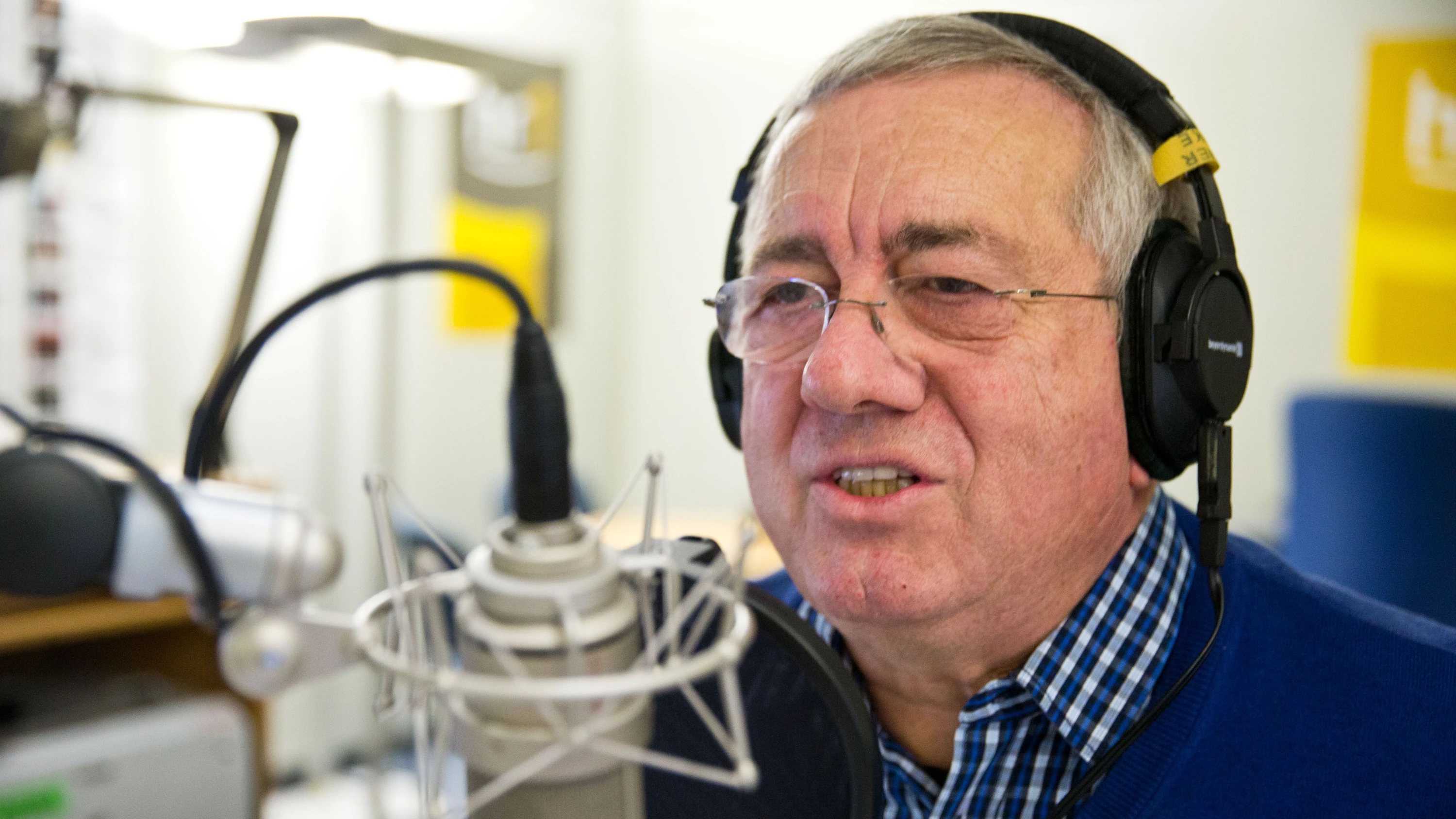 Moderator Werner Reinke: Auch mit 80 Jahren will er noch auf Sendung bleiben