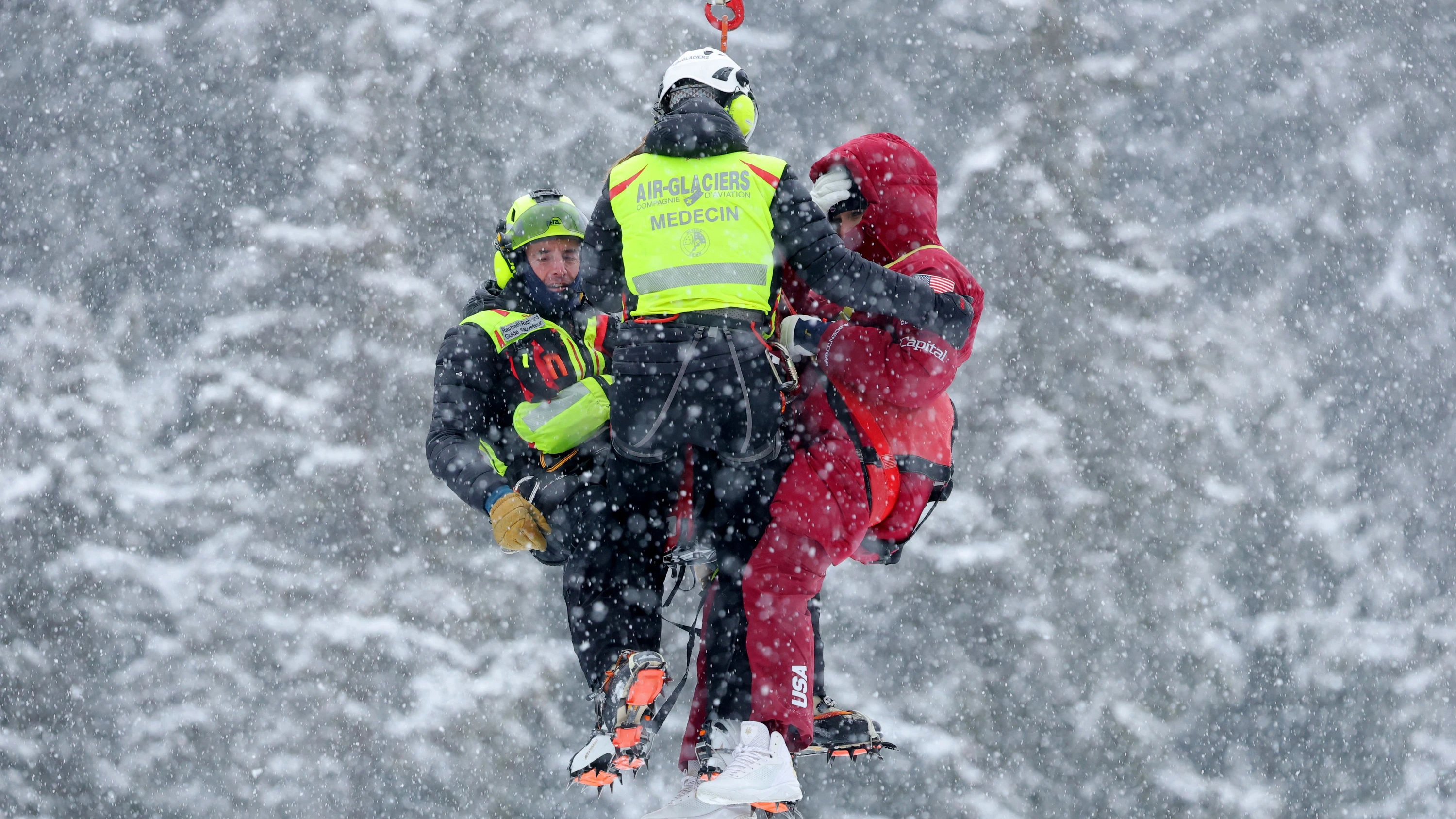 Rennabbruch in Crans-Montana: Ski-Star Lindsey Vonn schwer gestürzt