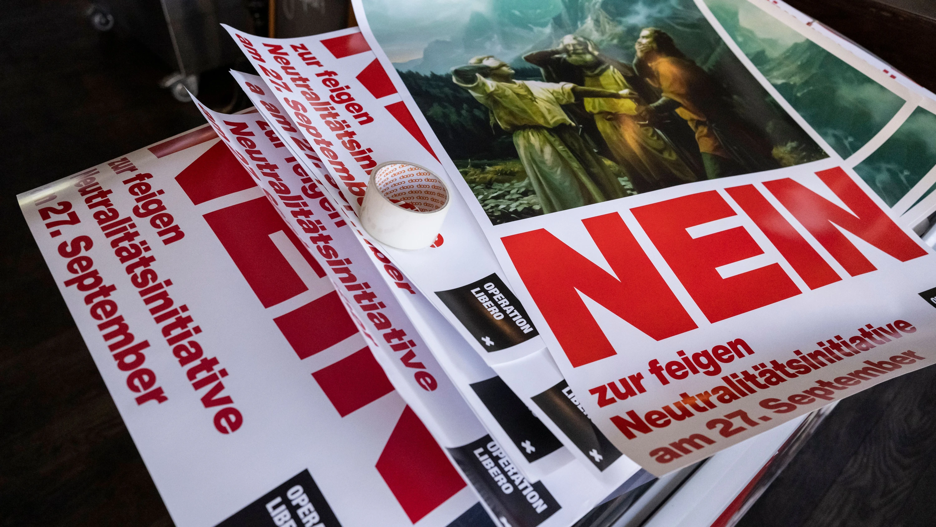 Volksabstimmung: Schweizer stimmen gegen verschärfte Neutralität