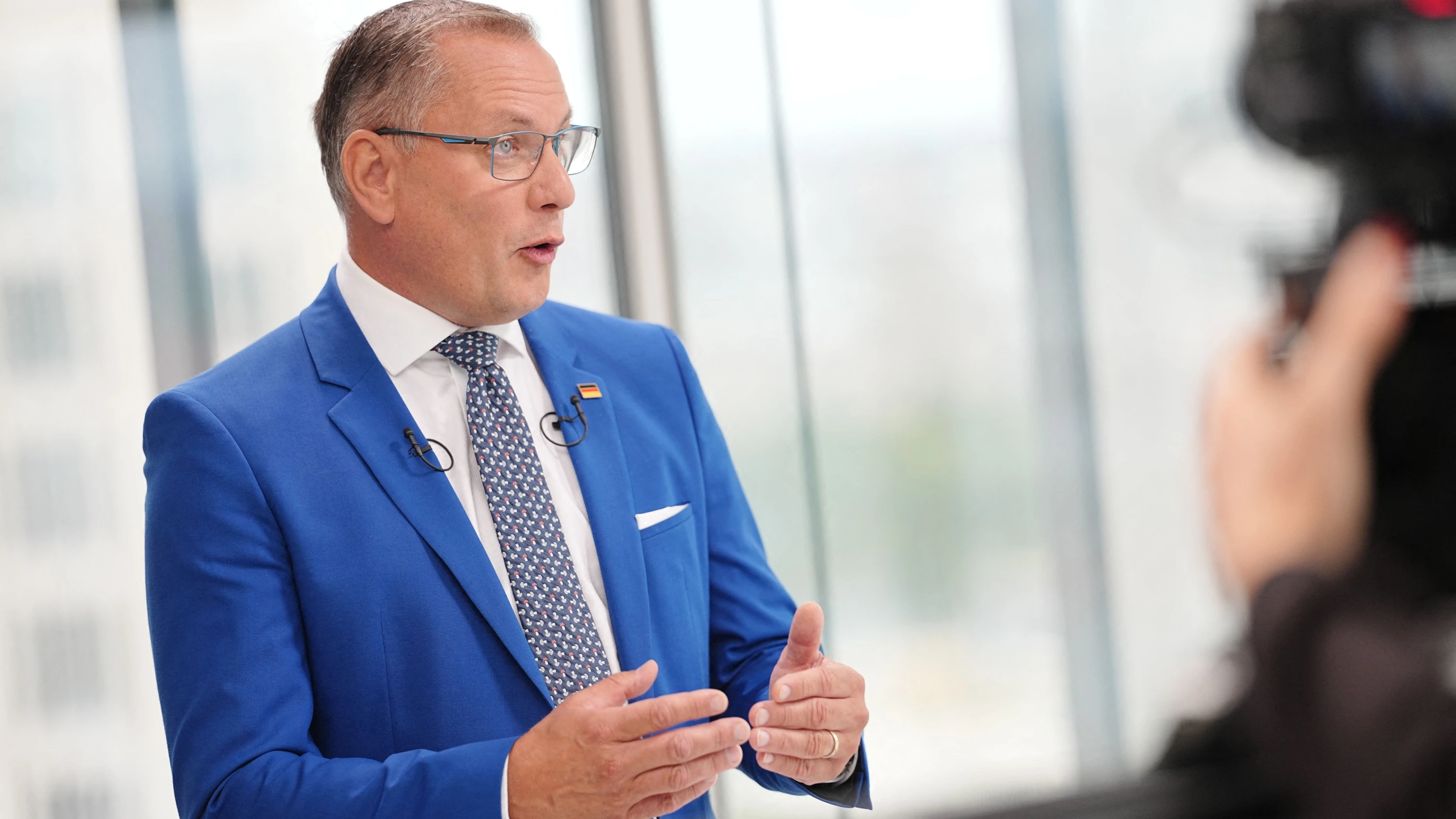 Chrupalla bei Sat1: Bei Selenskyi wird der AfD-Chef böse Chrupalla bei Sat1: Bei Selenskyi wird der AfD-Chef böse