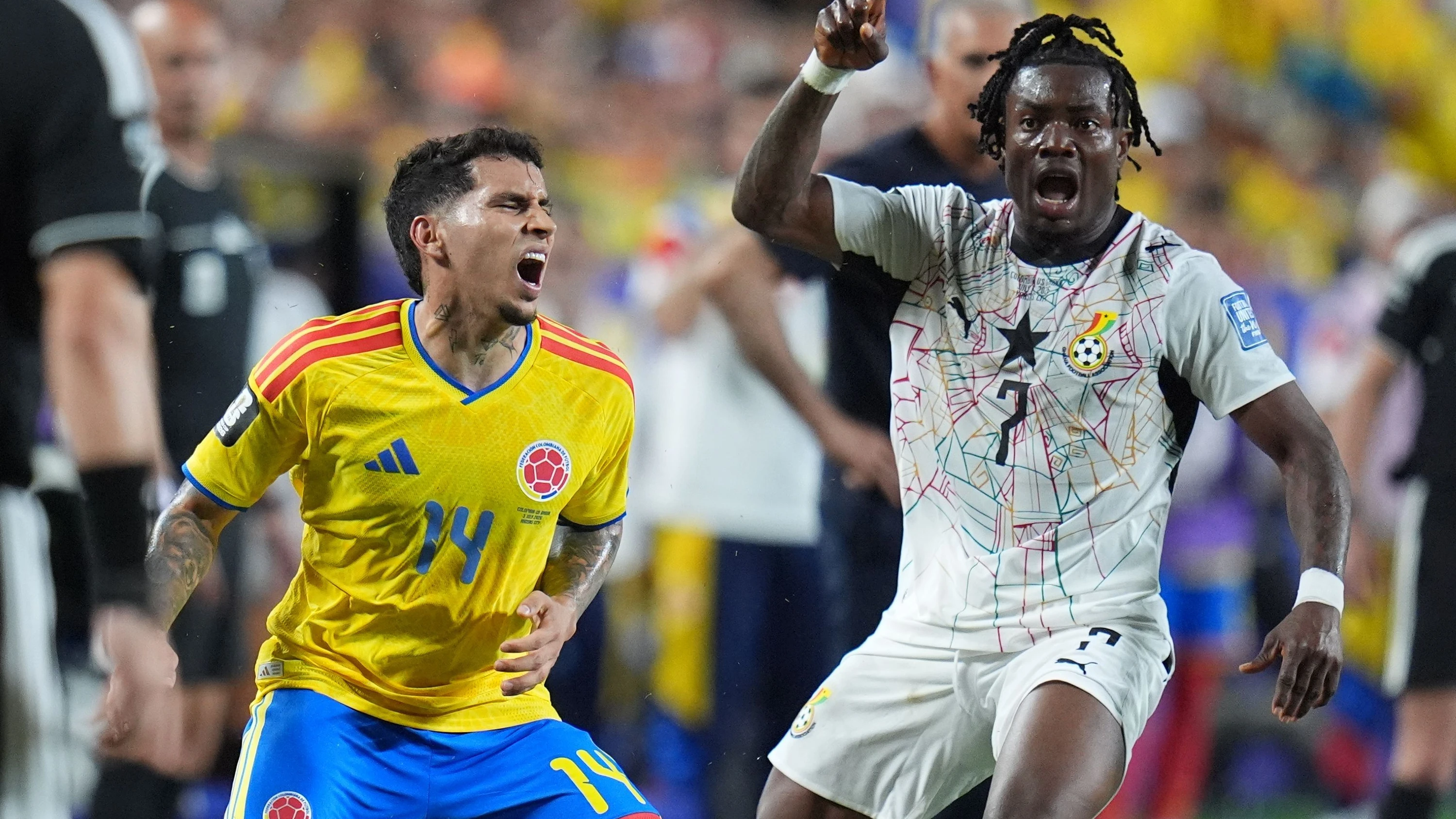 1:0 gegen Ghana: Geheimfavorit Kolumbien steht im WM-Achtelfinale