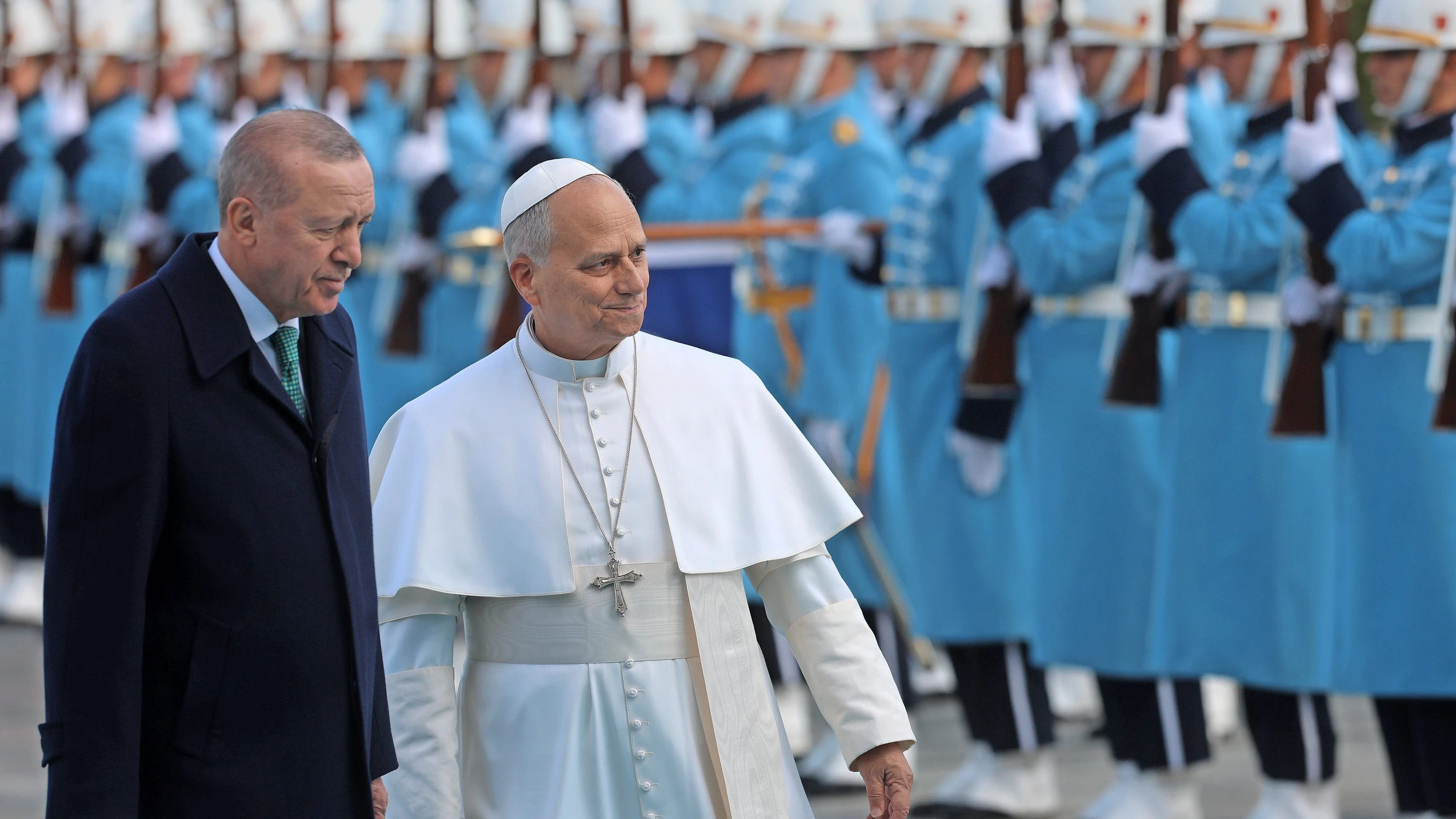 Leo XIV. in Ankara: Der Papst will nicht in Erdoğans Gaza-Botschaft einstimmen
