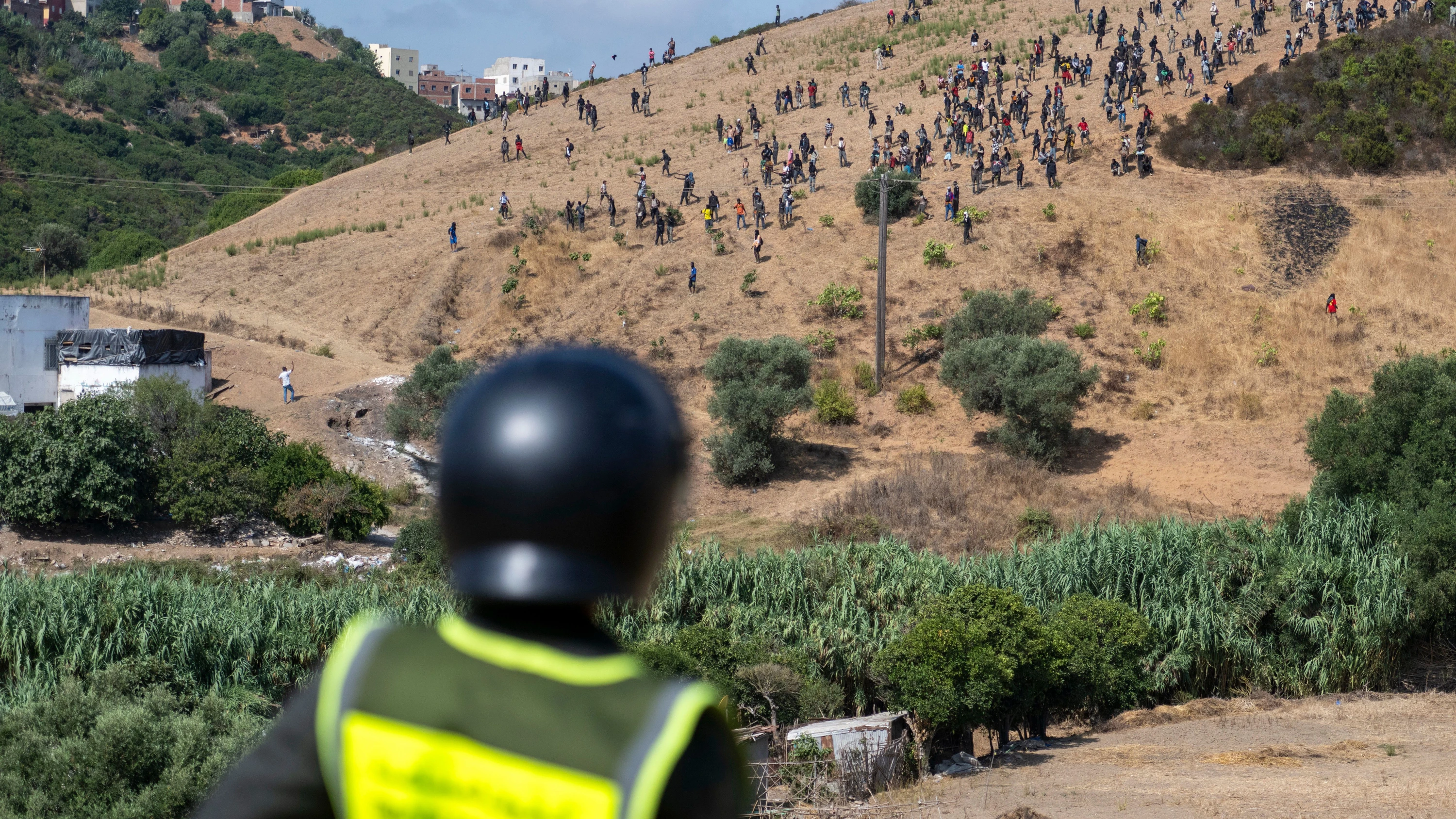 Vor Ceuta: Marokko nimmt mehr als 100 Migranten fest