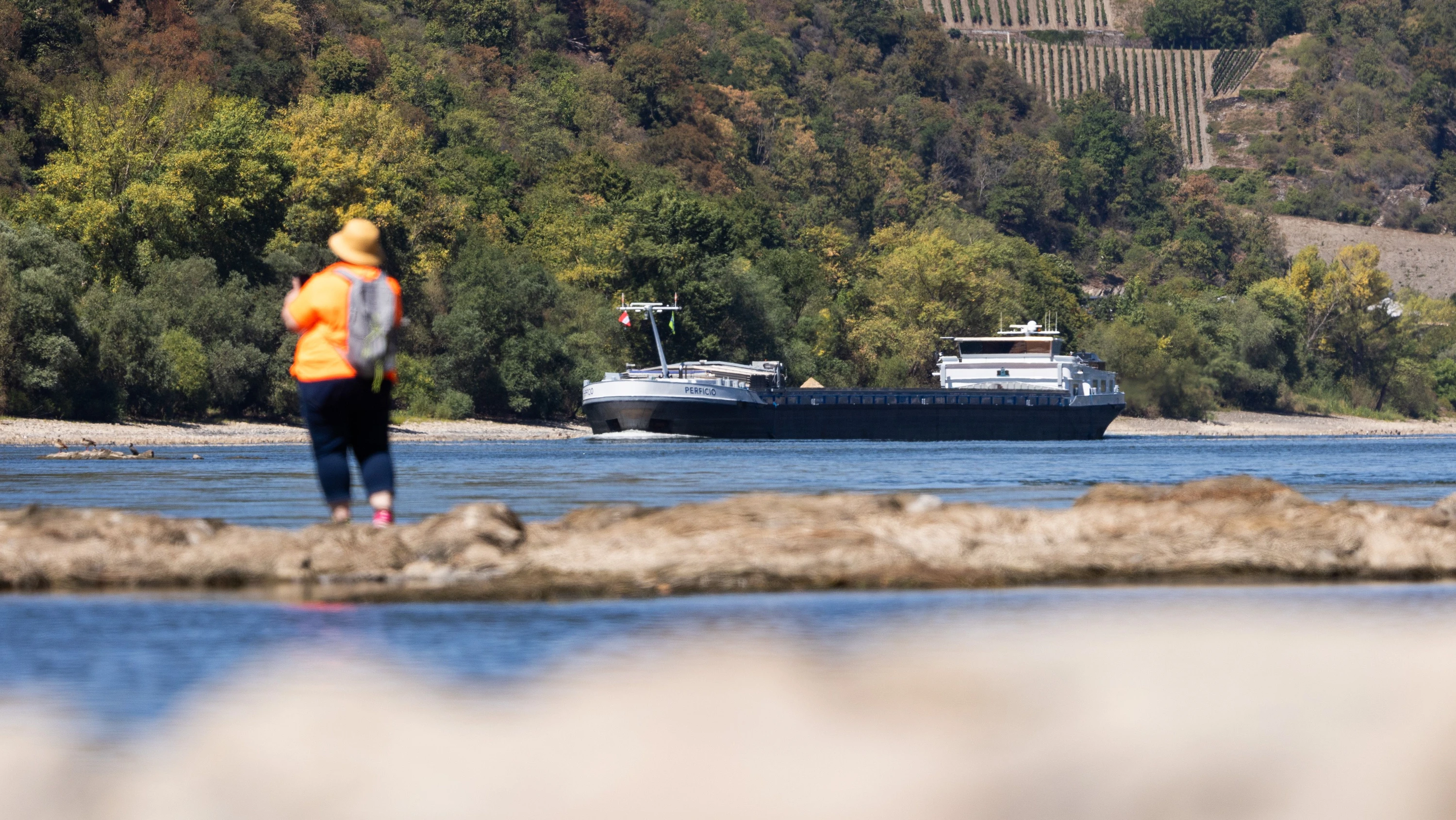 Niedrigwasser: Bilger plädiert für weiteren Ausbau der Flüsse