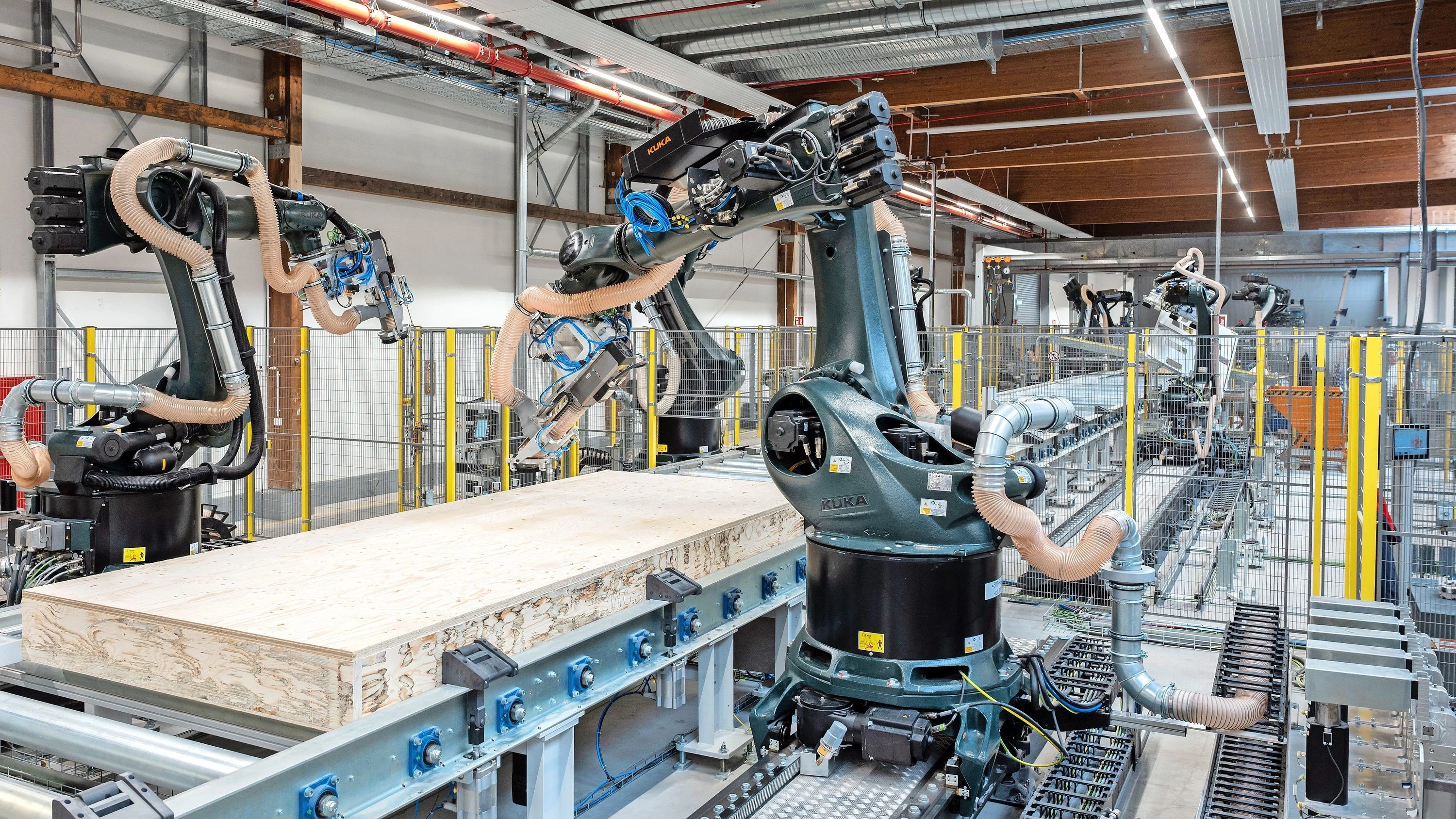 Roboter: Die Wohnungswand kommt aus der Fabrik