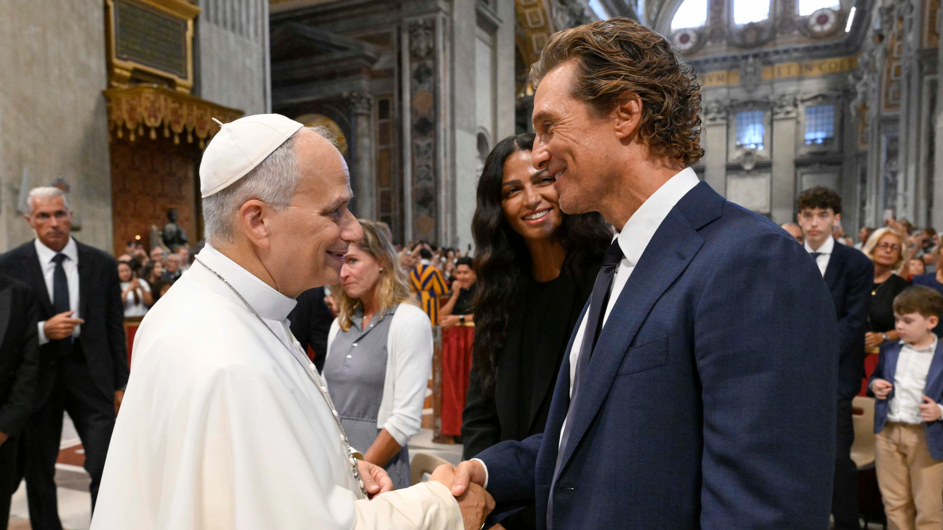 Matthew McConaughey: „Der Papst hat mich zum Lachen gebracht“
