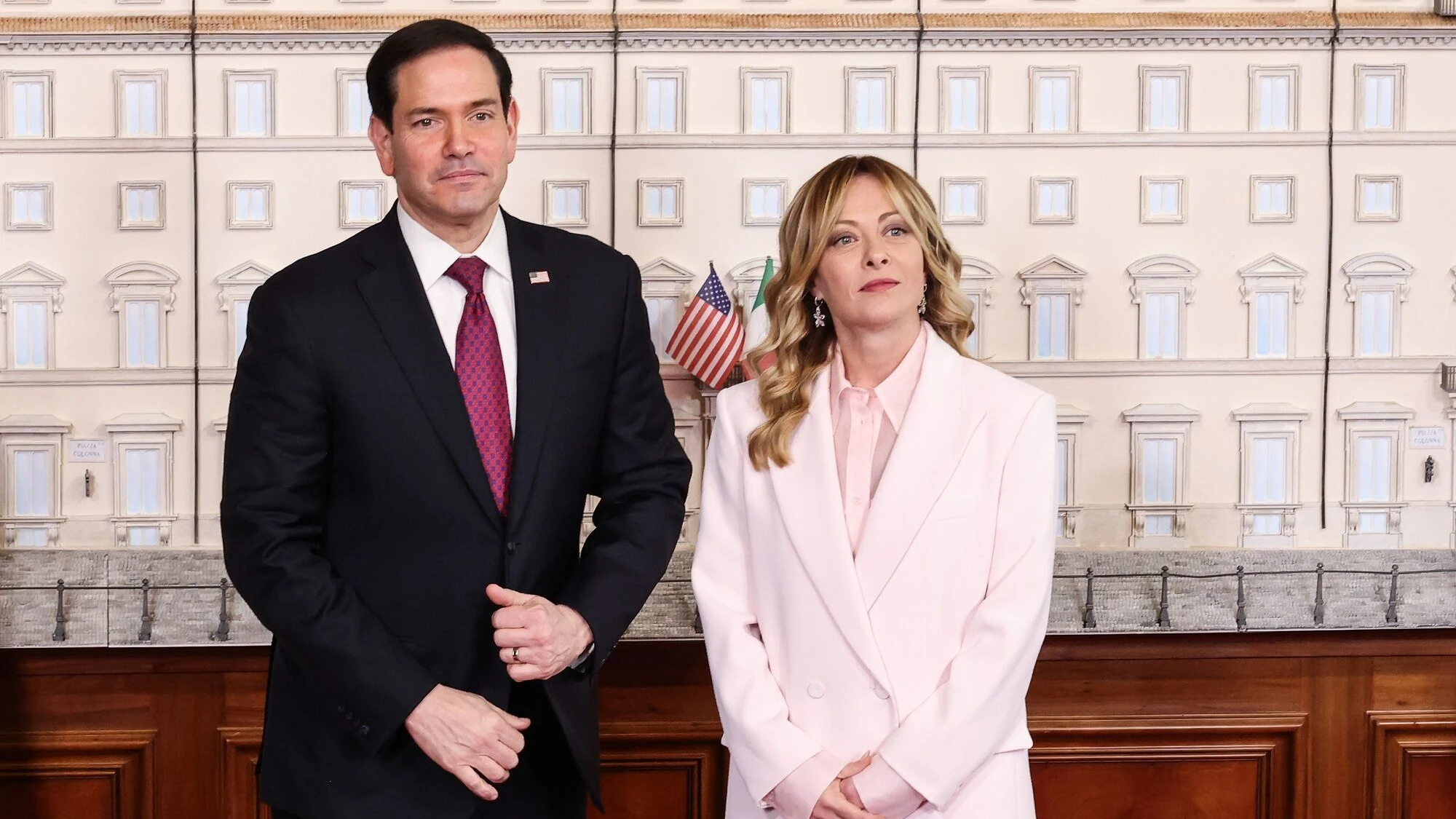 Rubio bei Meloni: Versöhnung klingt anders