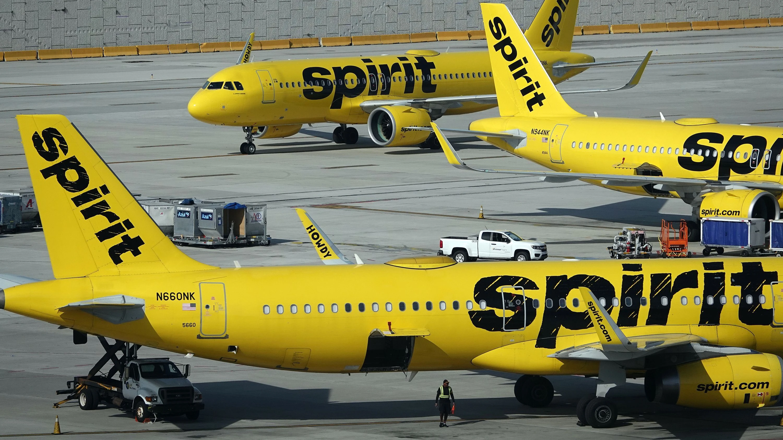 Die US-Fluggesellschaft Spirit Airlines hatte Anfang Mai den Betrieb eingestellt. (Archivbild)