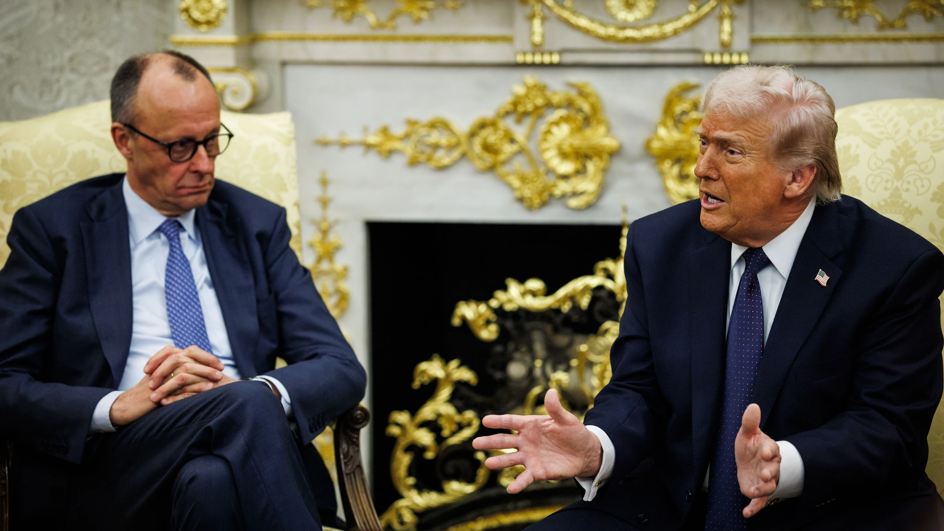 Merz im Weißen Haus: Ein Scherz und andere Nettigkeiten Merz im Weißen Haus: Ein Scherz und andere Nettigkeiten