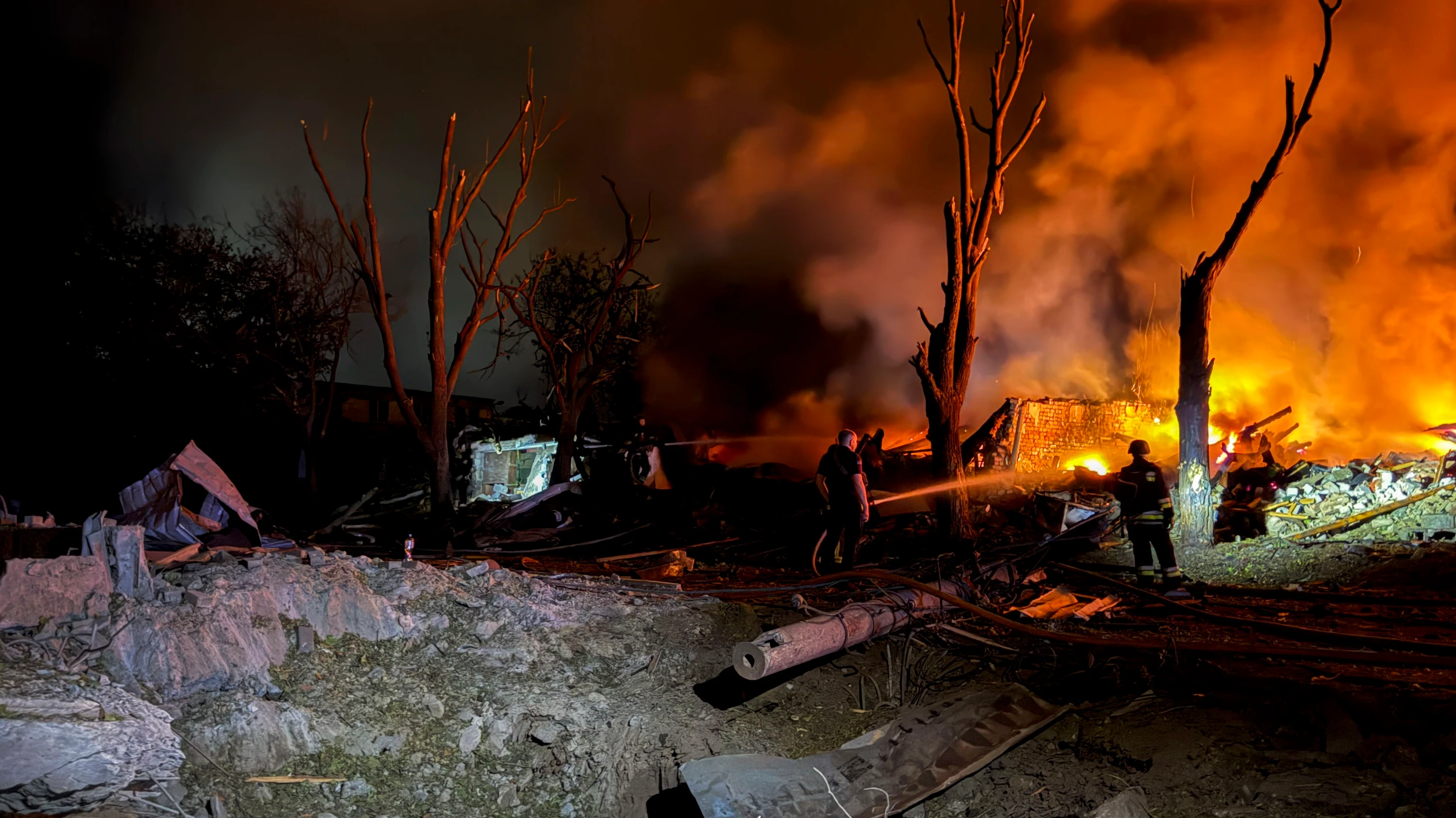 Bild: Ukrainekrieg: Russische Luftangriffe auf ukrainische Hauptstadt Kiew