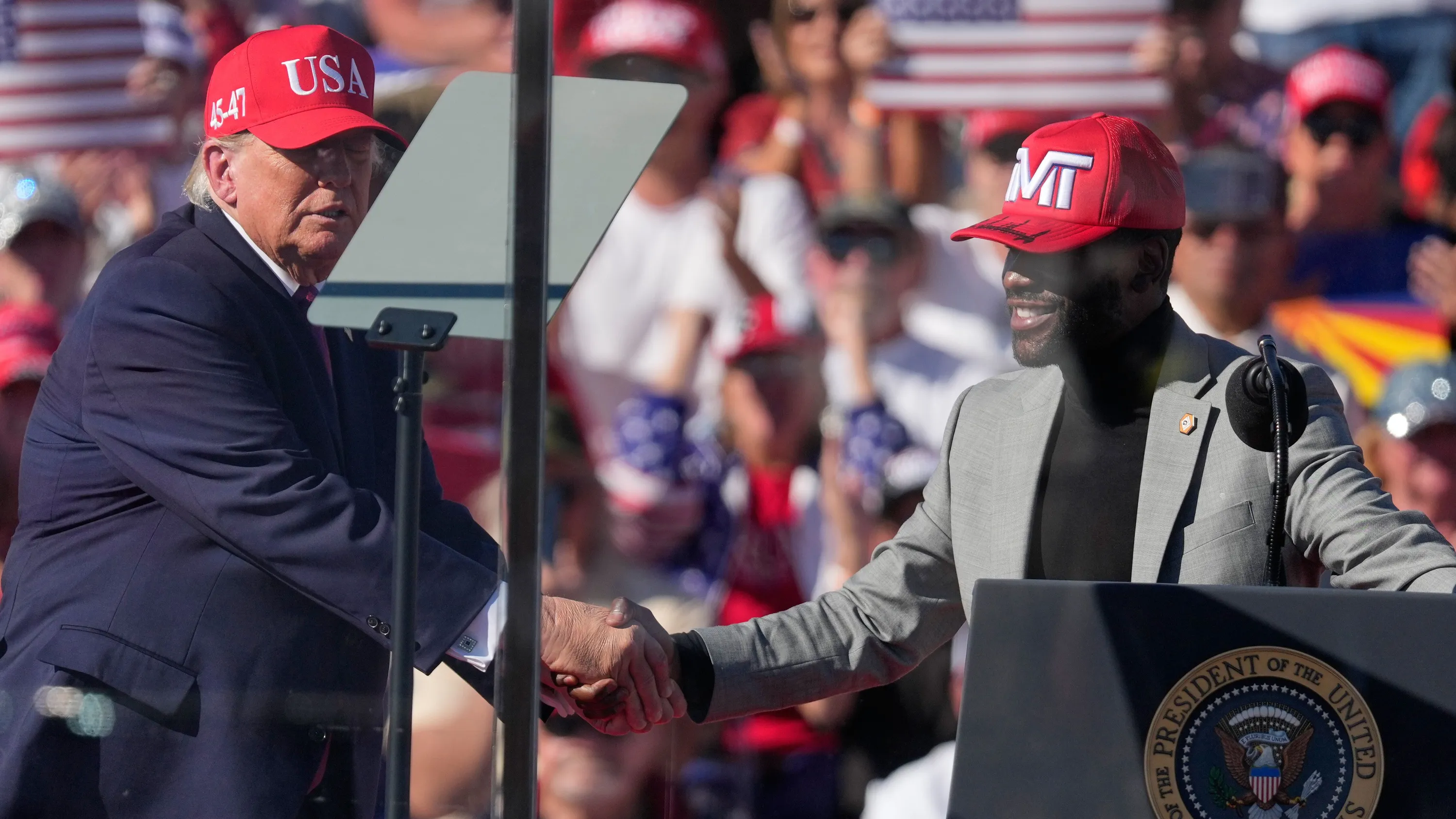 Midterms in den USA: MAGA wirbt mit der Sportprominenz
