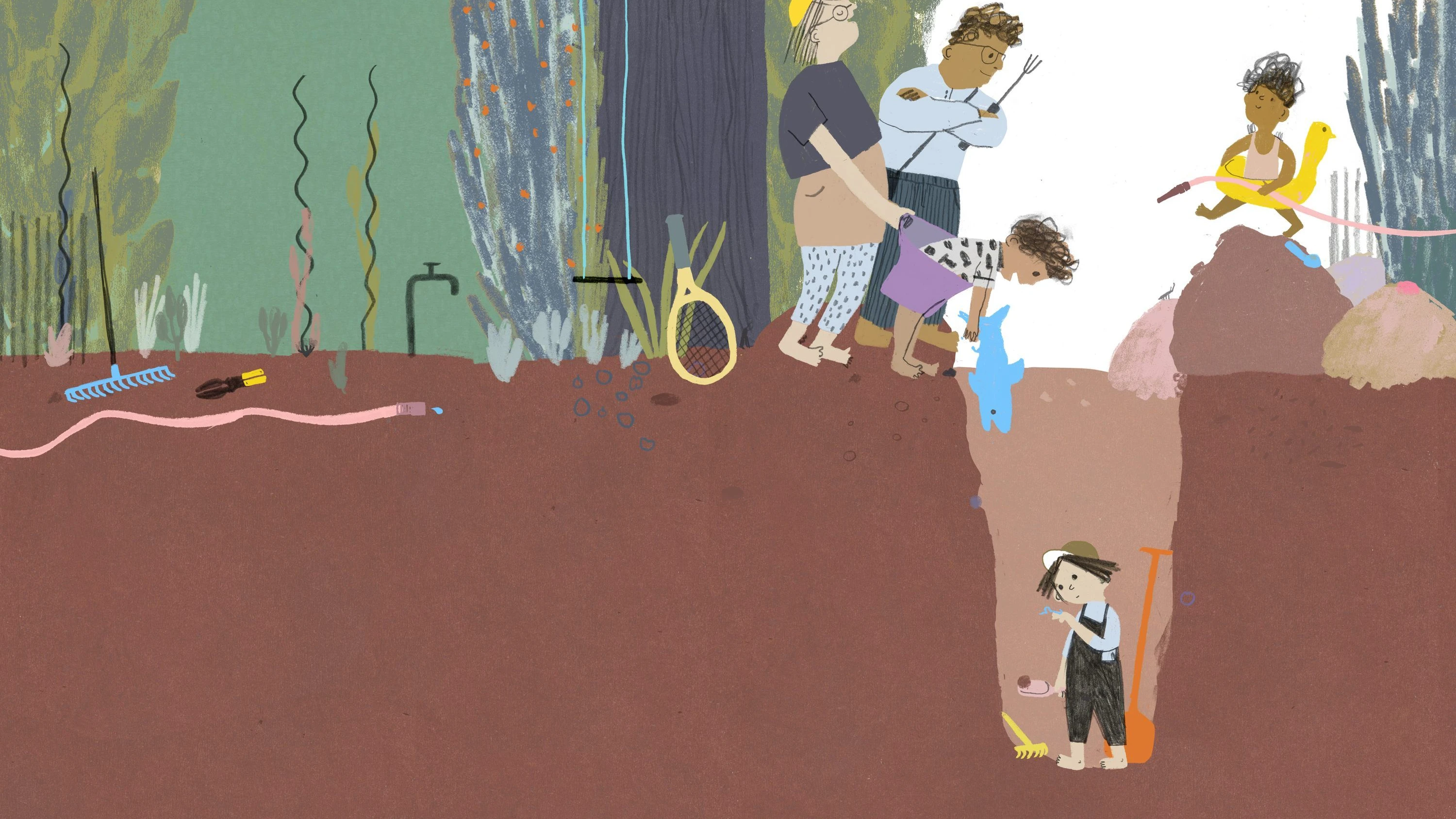 Neue Kinderbücher: Buddeln! Graben! Löcher! Gruben! Neue Kinderbücher: Buddeln! Graben! Löcher! Gruben!