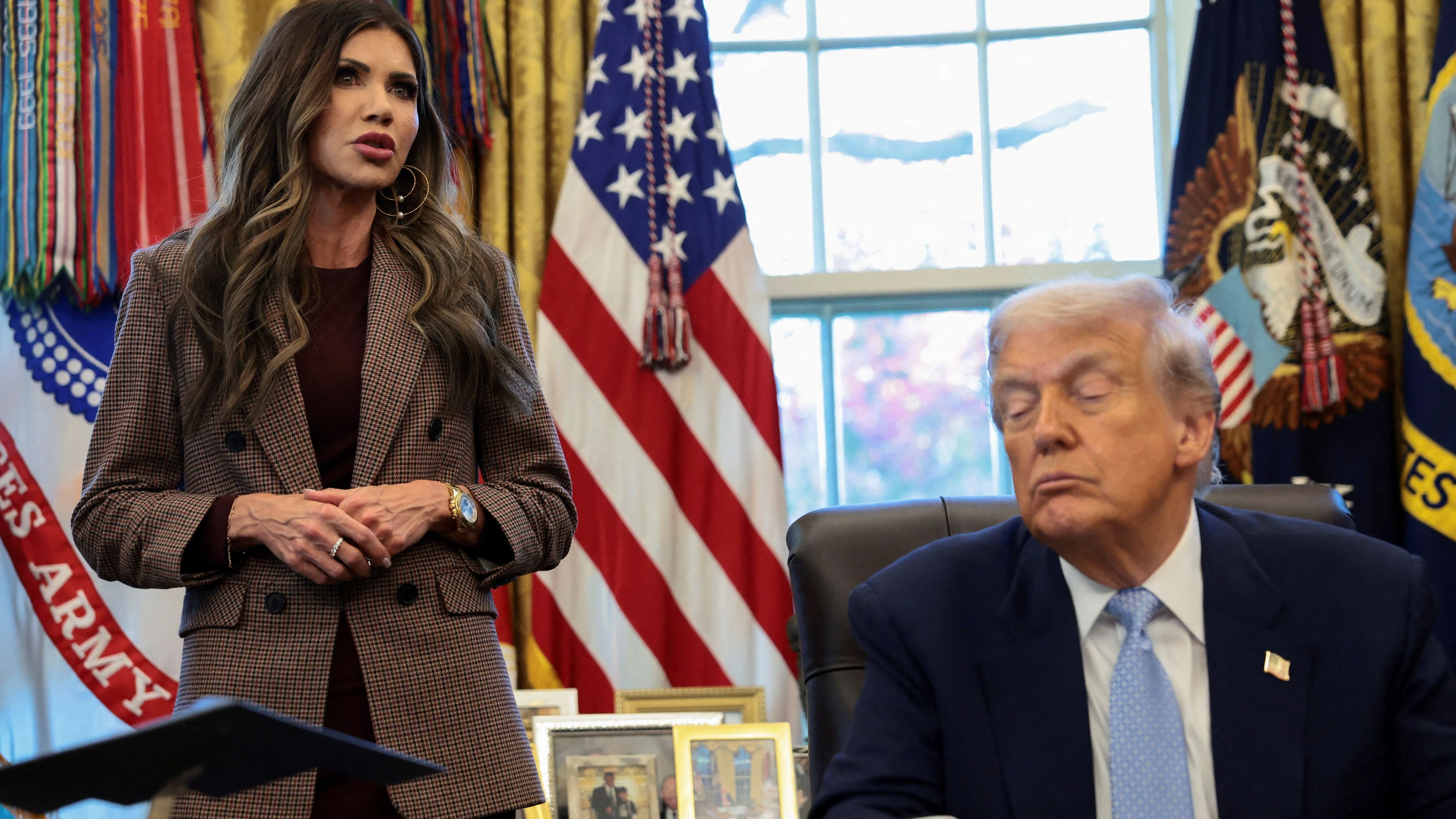 Liveblog USA unter Trump: Trump entlässt Heimatschutzministerin Kristi Noem