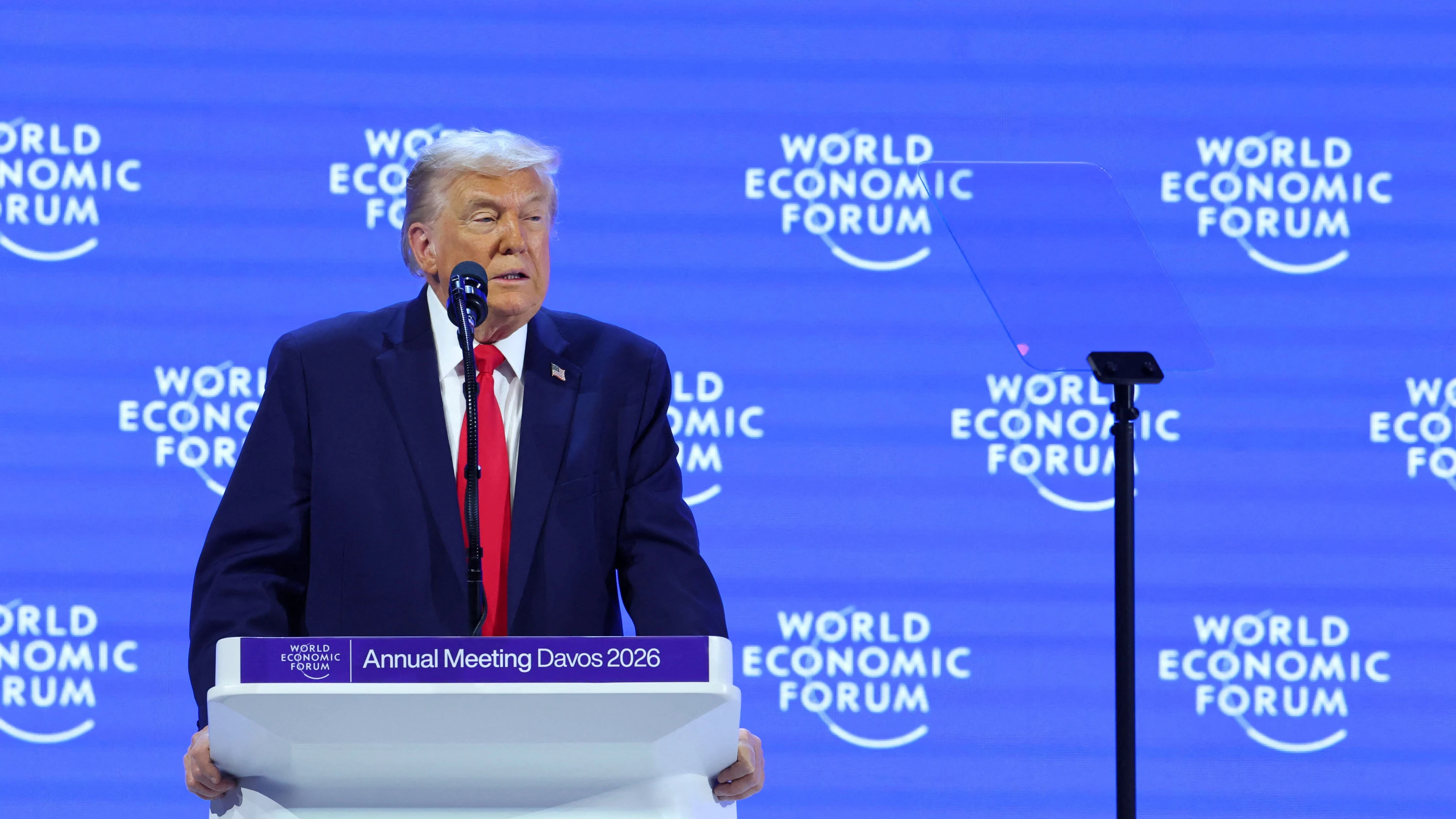 Liveblog USA unter Trump: Trump spricht in Davos