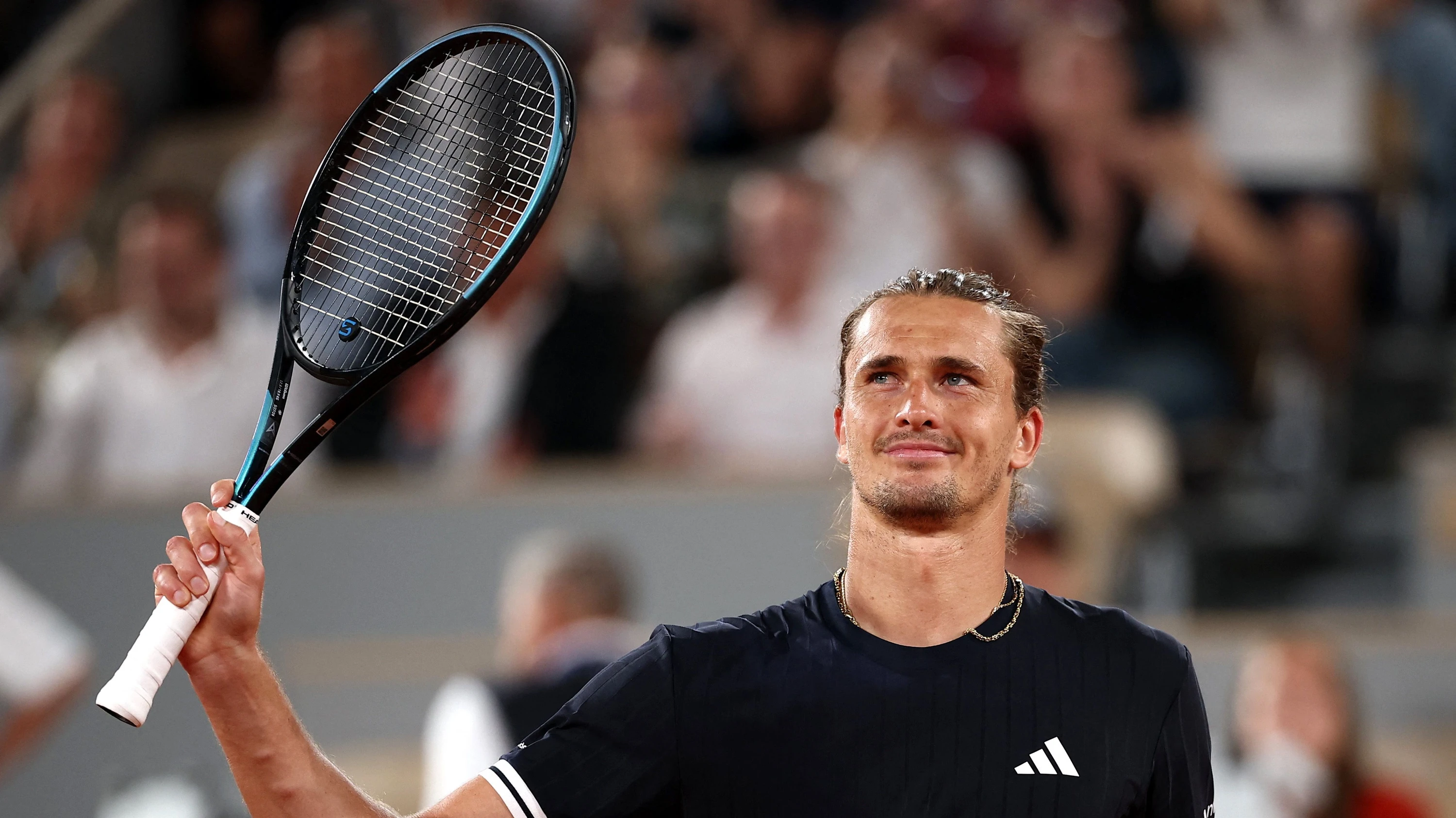 Bild: French Open in Paris: Zverev zieht mit 19 Assen souverän in die dritte Runde ein