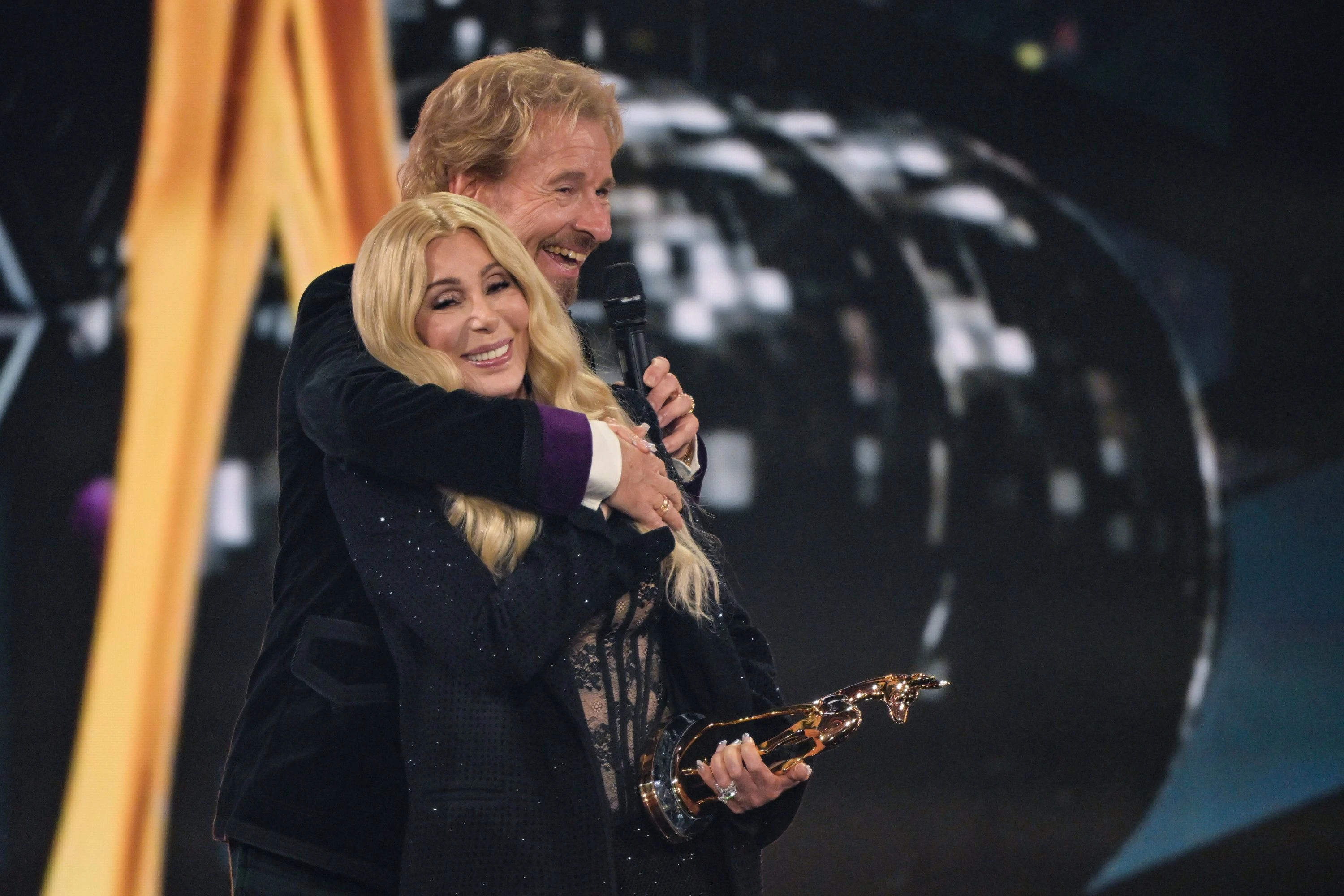 Verwirrt auf der Bambi-Bühne: Was ist mit Thomas Gottschalk los? | FAZ