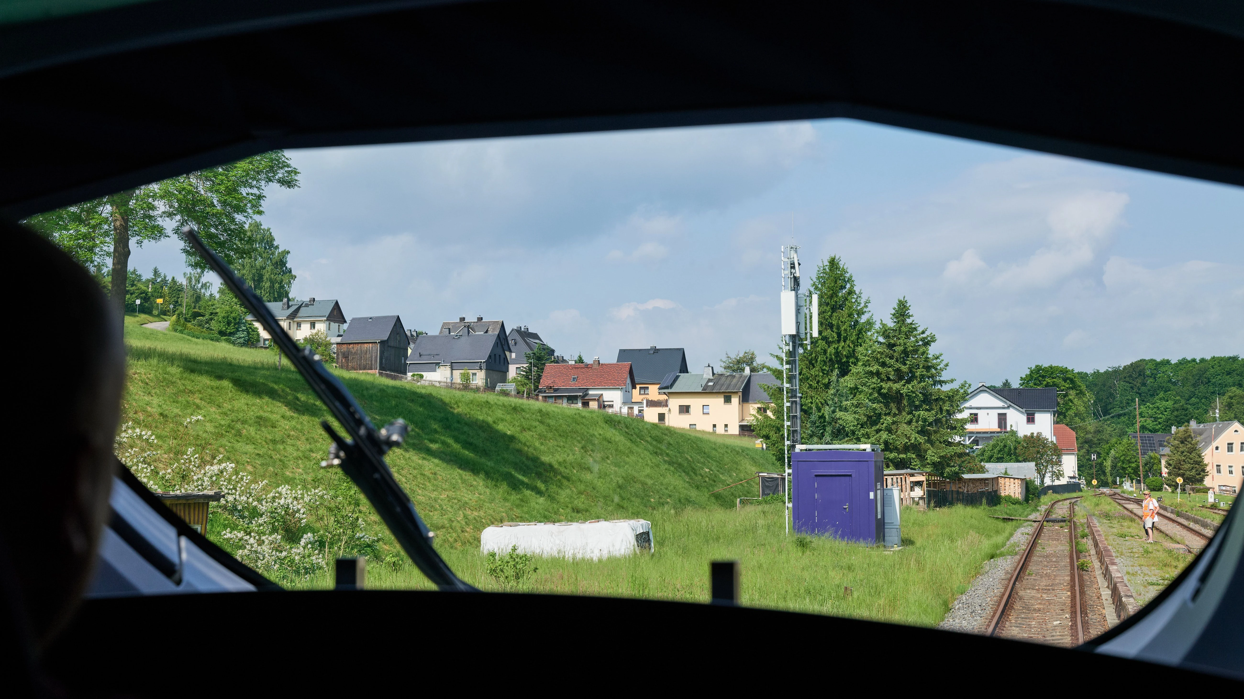 Neuer Bahnfunk: Funkenflug im Erzgebirge