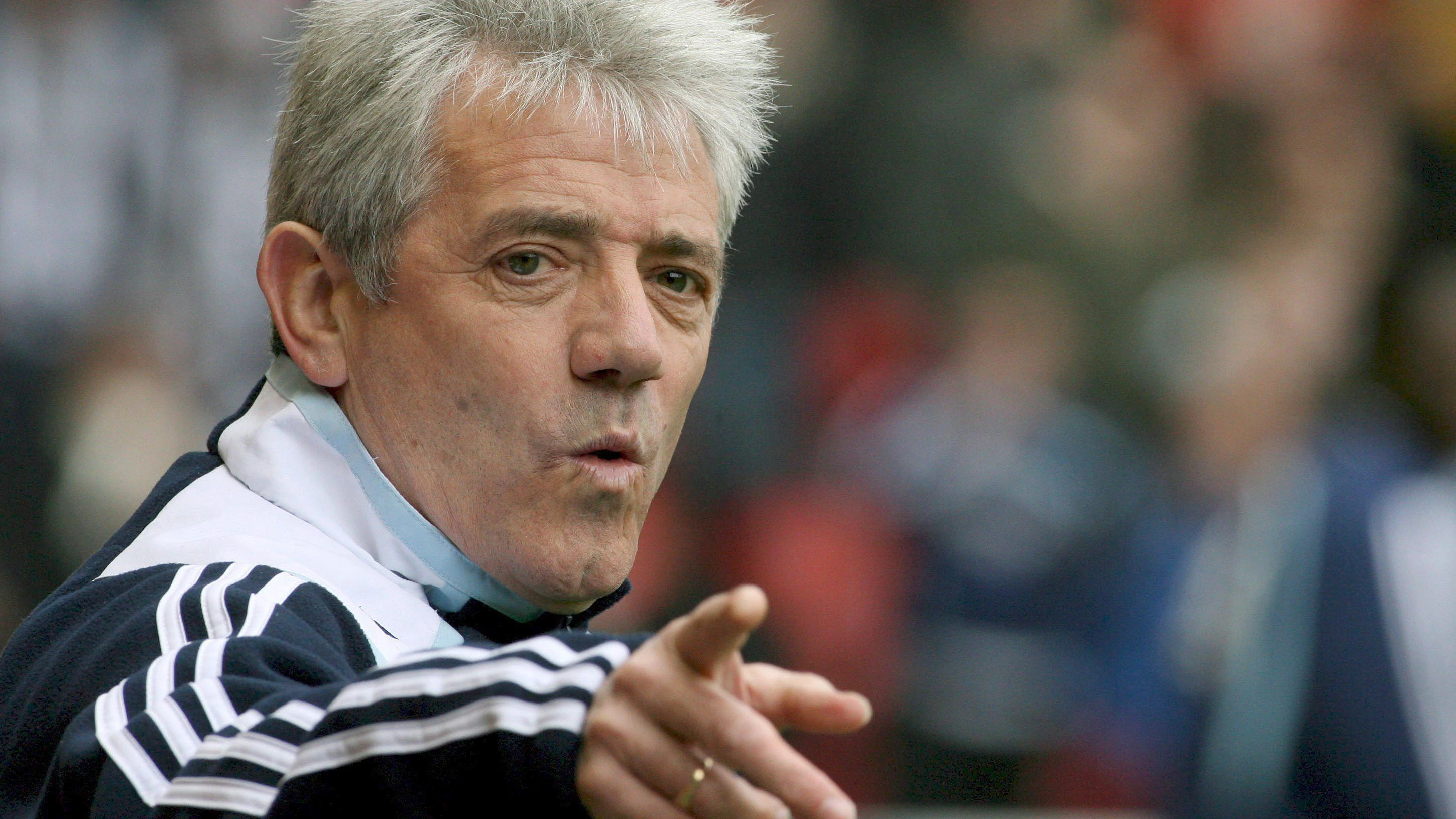 Archivbild von 2008: Damals war Kevin Keegan Trainer von Newcastle. - dpa