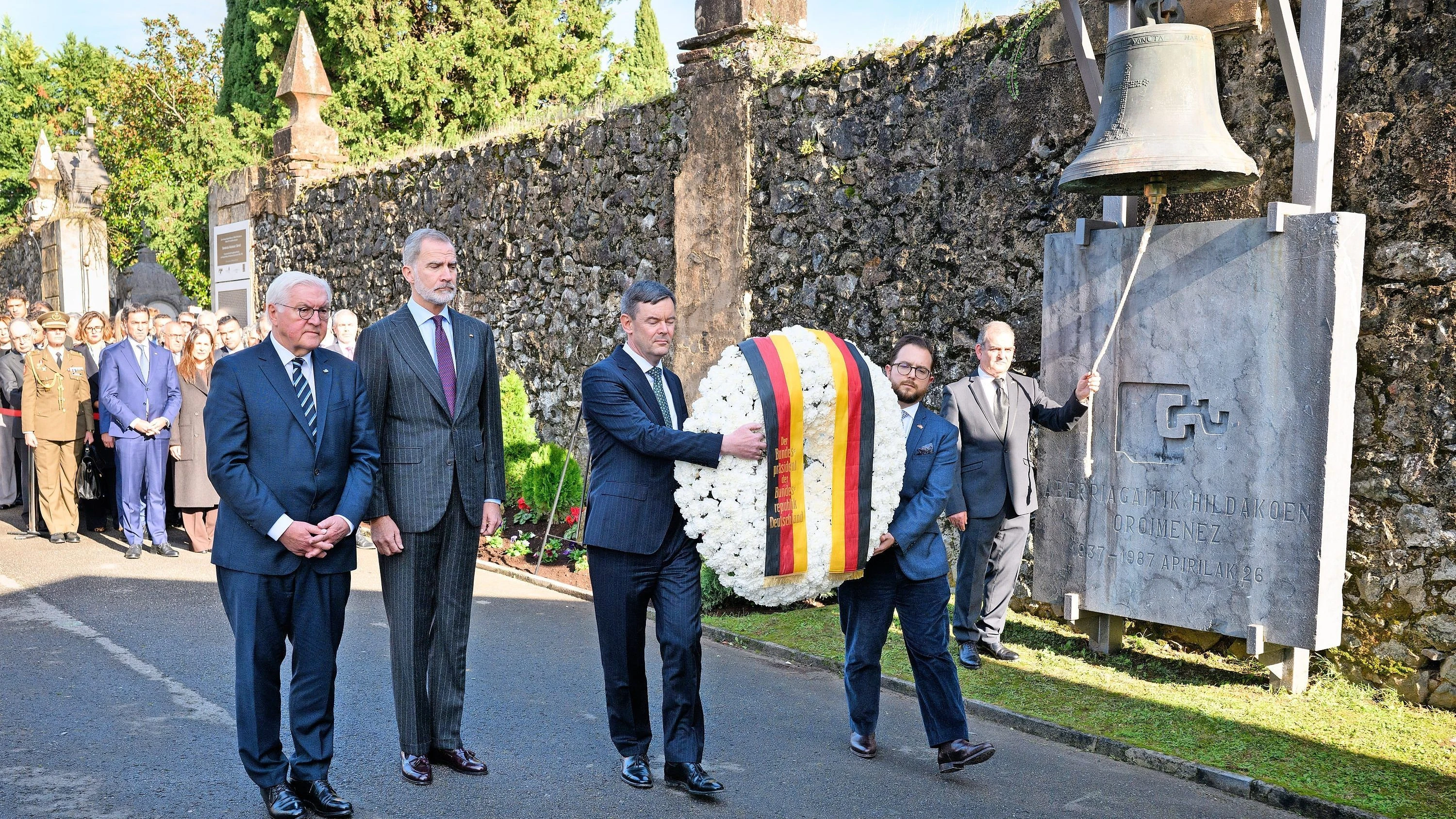 Bombardierung von Guernica: Deutsche Bitte um Entschuldigung in Guernica