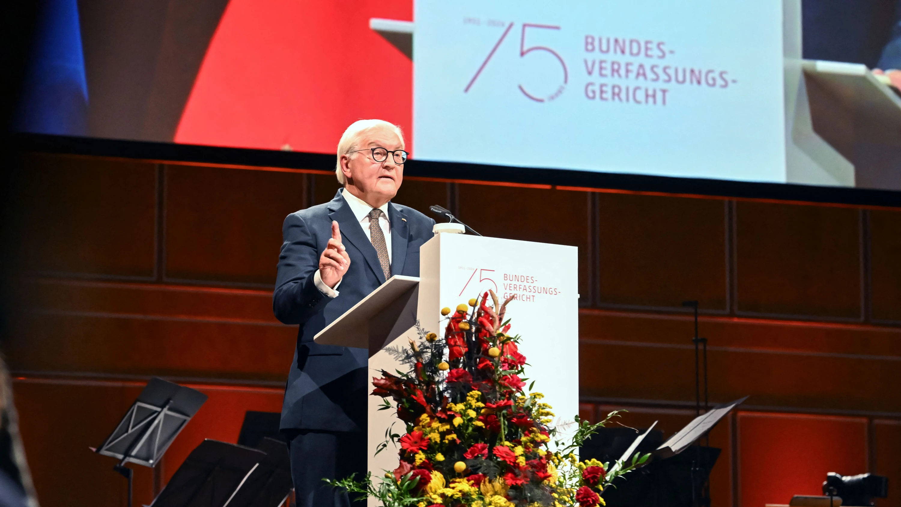 75 Jahre Karlsruhe: Steinmeier warnt vor „Verächtern des Rechtsstaats“