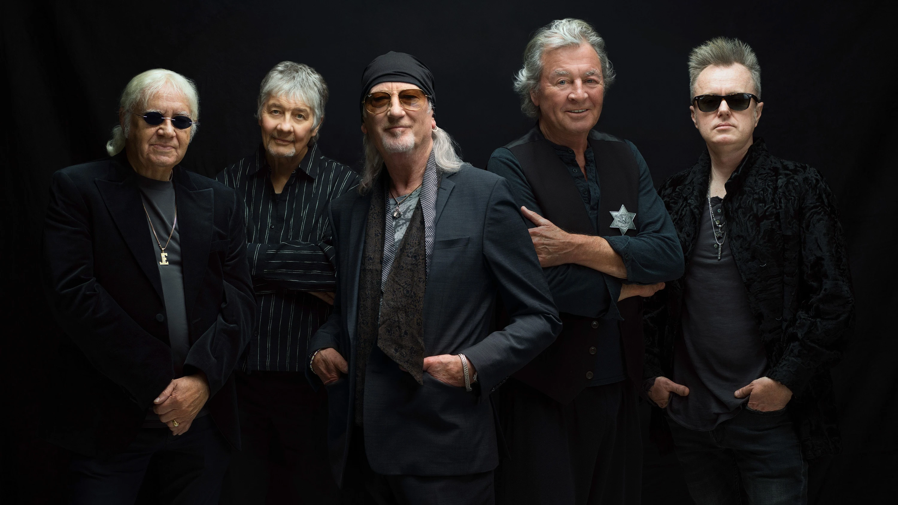 „Child in Time“ ist Schnee von vorvorgestern, Deep Purple machen einfach immer weiter: Ian Paice, Don Airey, Roger Glover, Ian Gillan und Simon McBride. - dpa