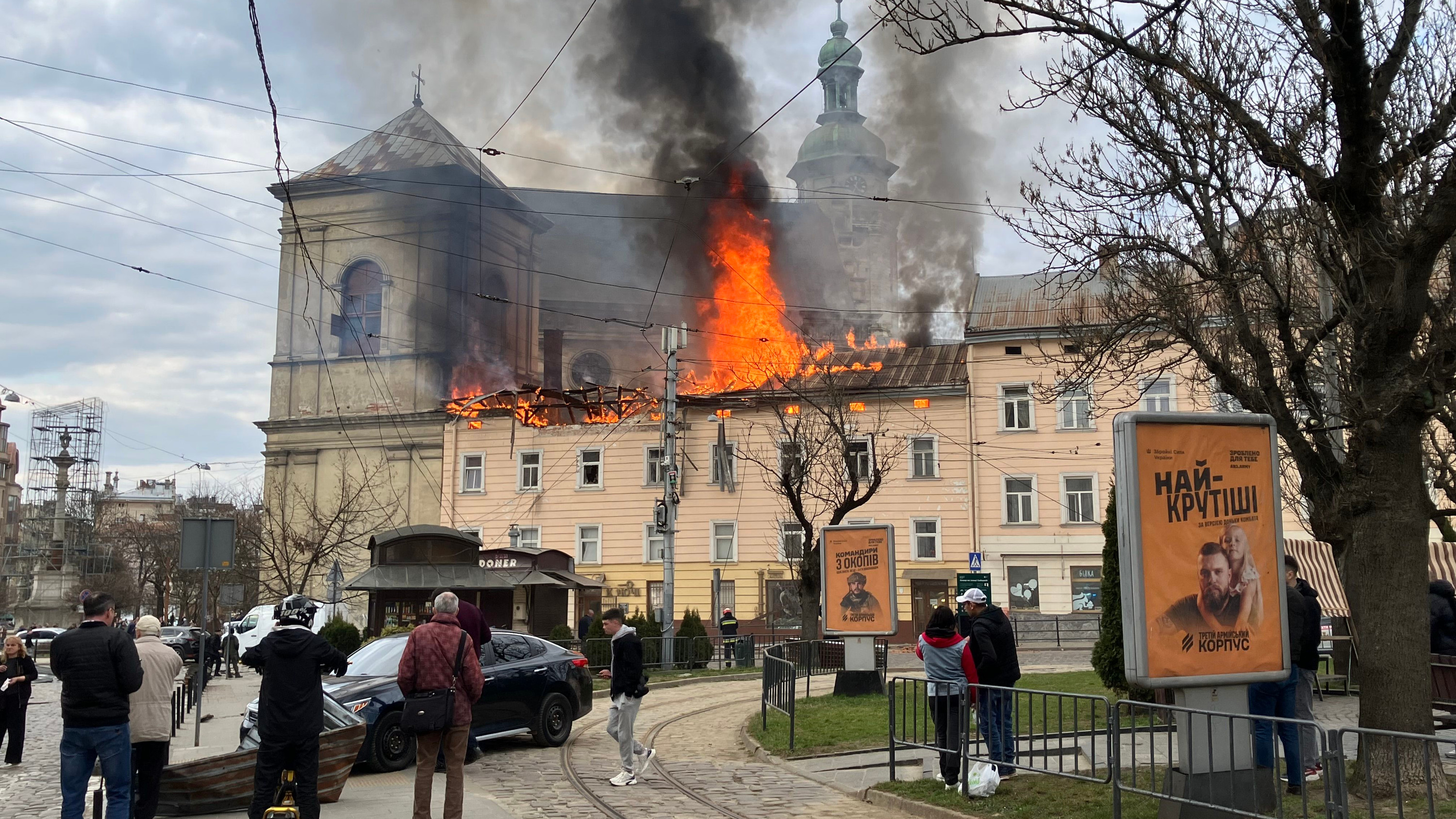 Drohne trifft Lemberg