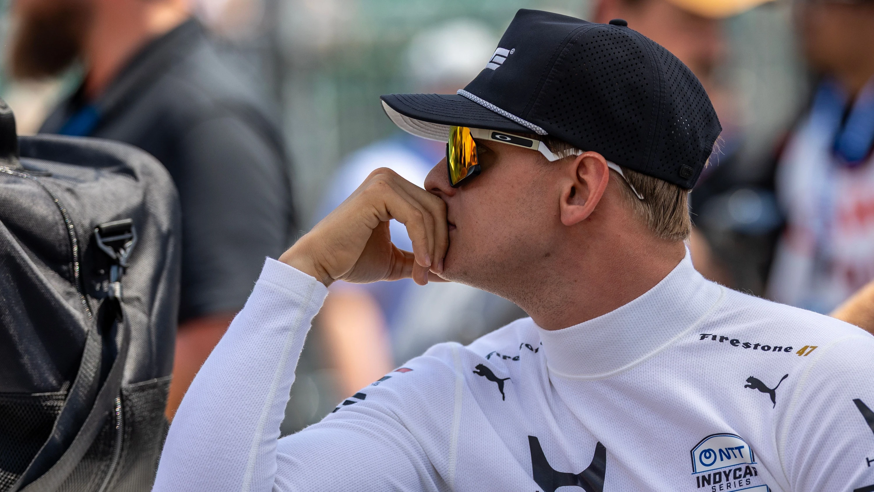 Bild: In aussichtsreicher Position: Mick Schumacher muss IndyCar-Rennen nach Crash beenden