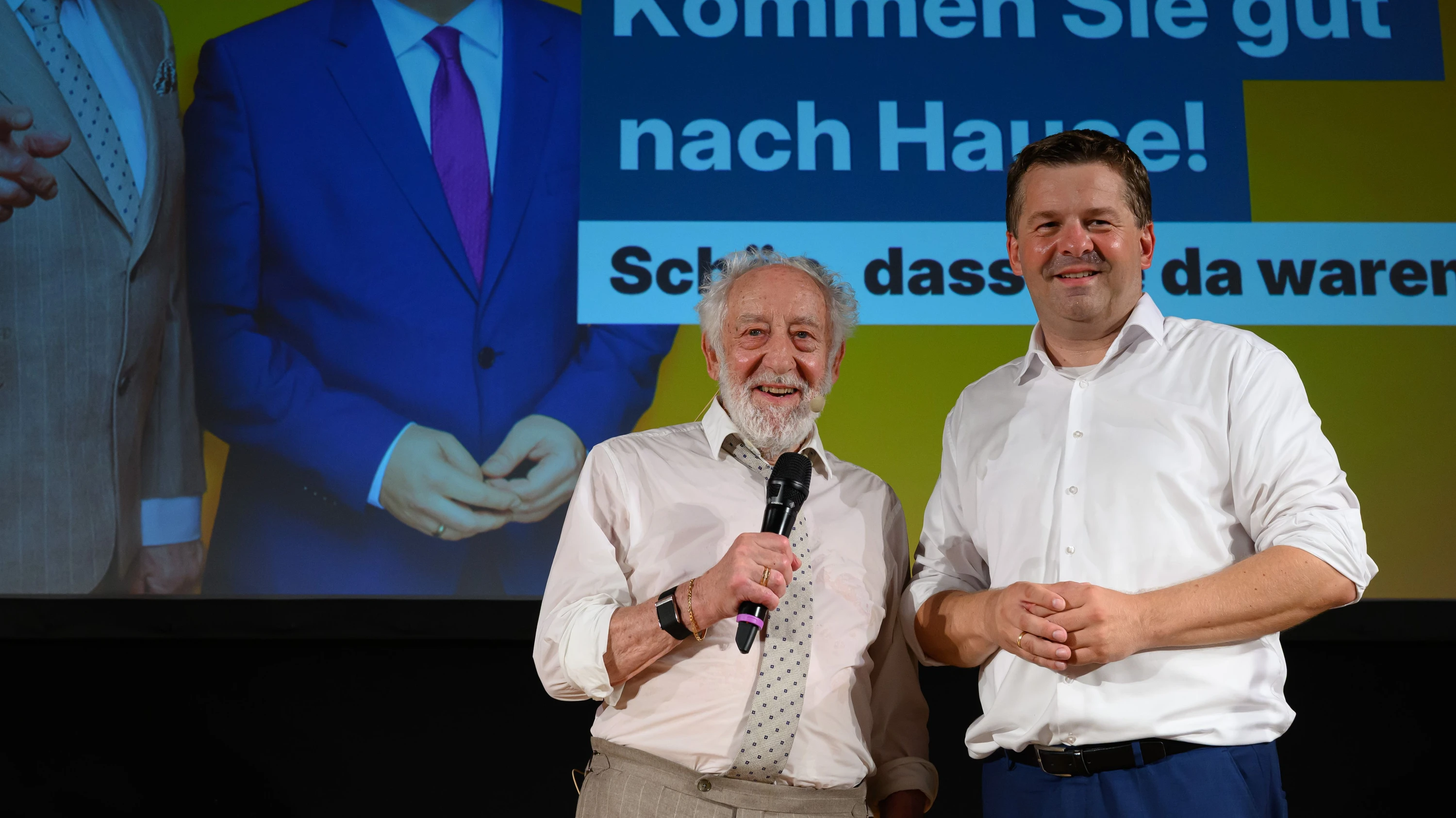 Sachsen-Anhalt: Hallervorden und Schulze denken gar nicht ans Einknicken