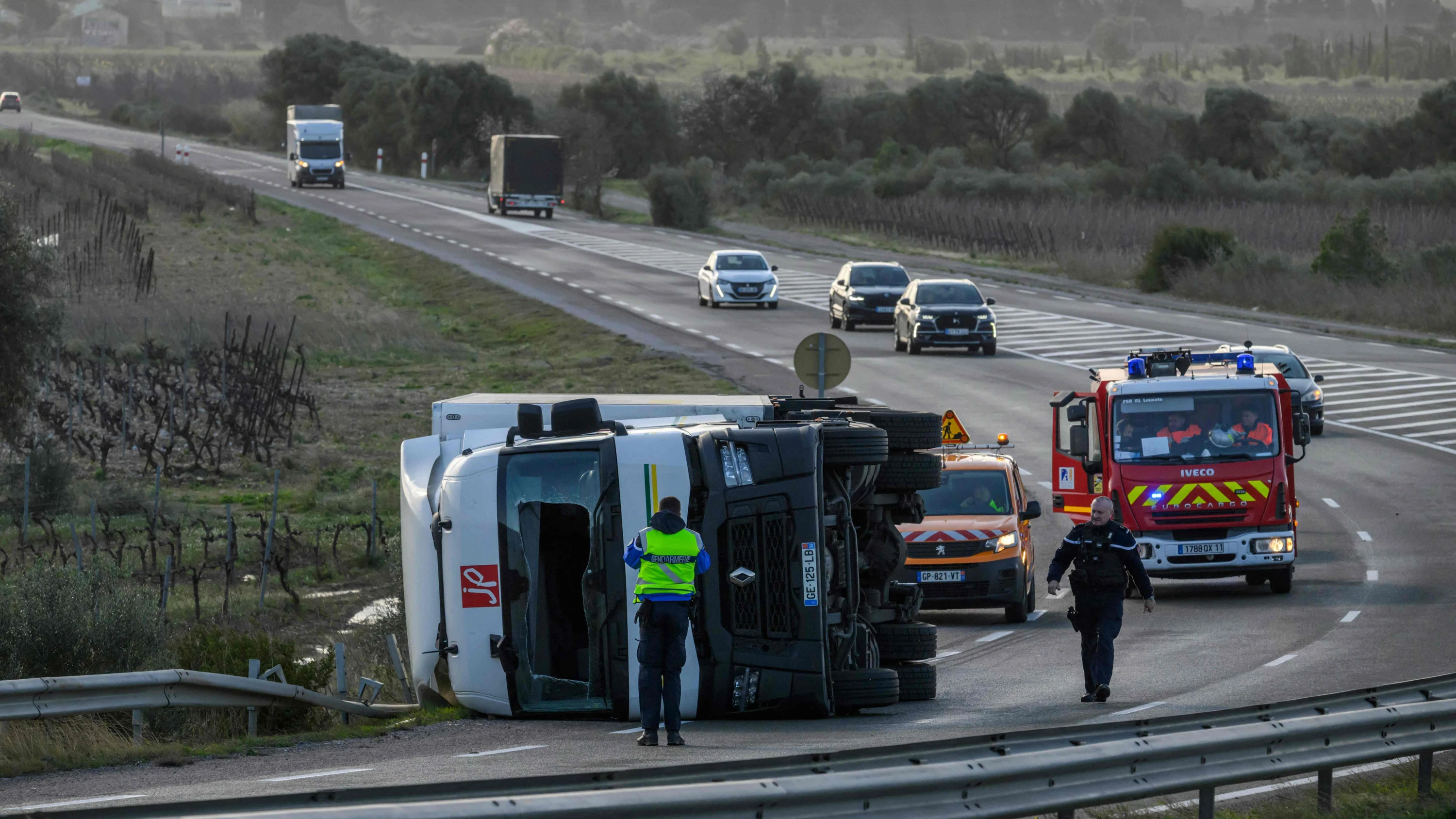 Sturmtief „Nils“: Ein Sturmtoter in Frankreich – mehrere Verletzte in Spanien