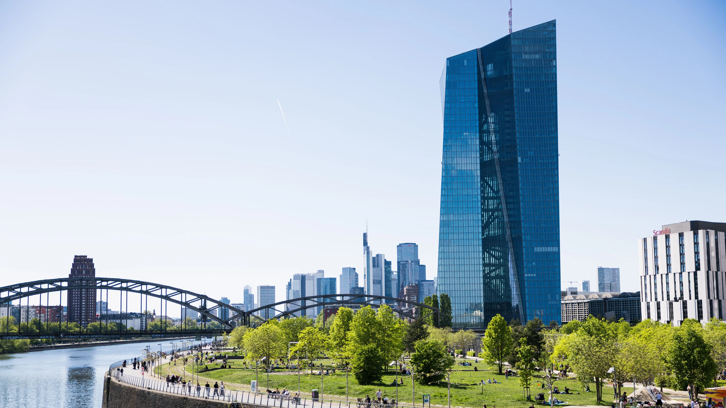 Die EZB-Zentrale in Frankfurt. - Janek Stempel