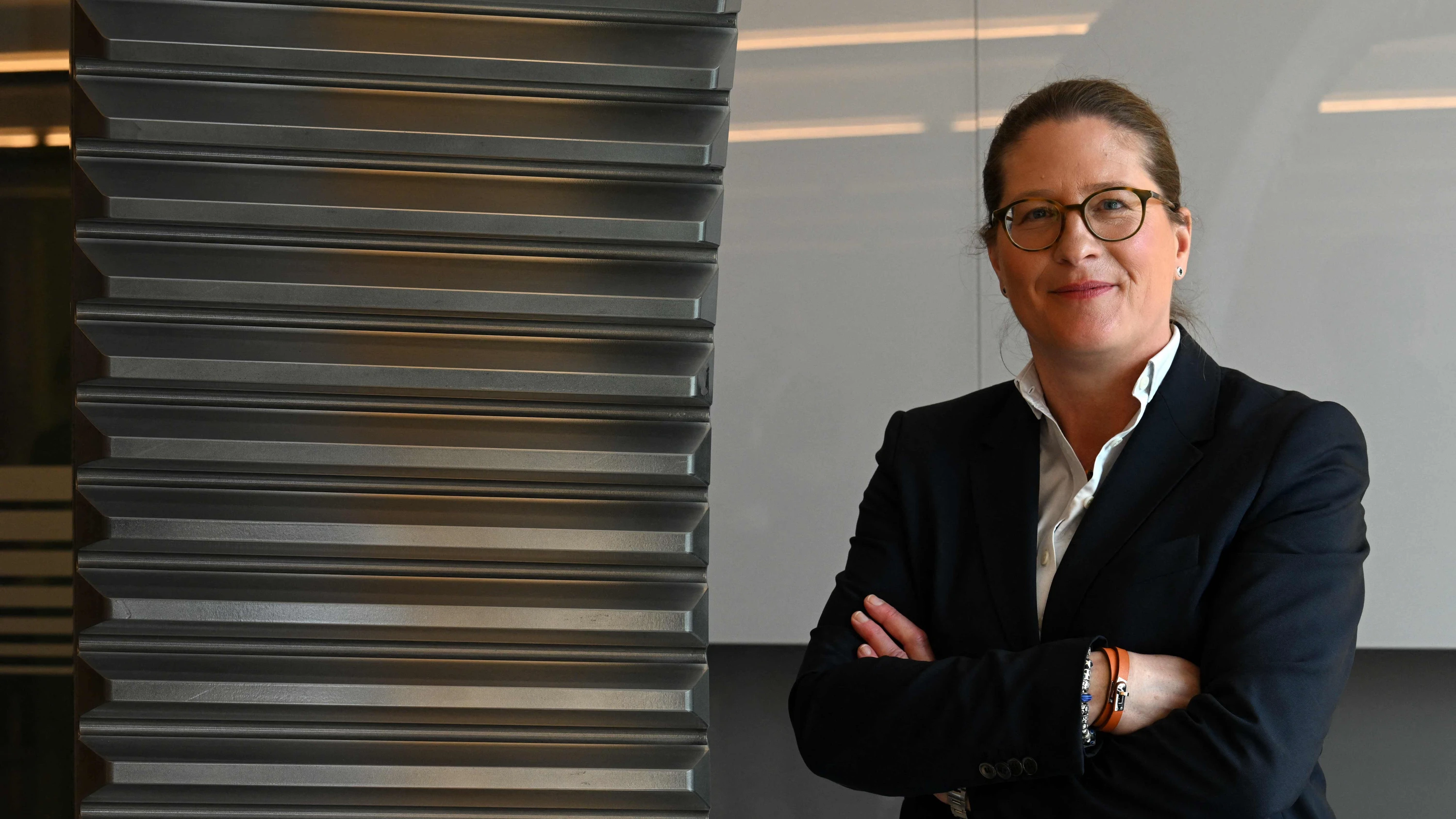 Susanne Wiegand führte das Rüstungsunternehmen Renk. - AFP